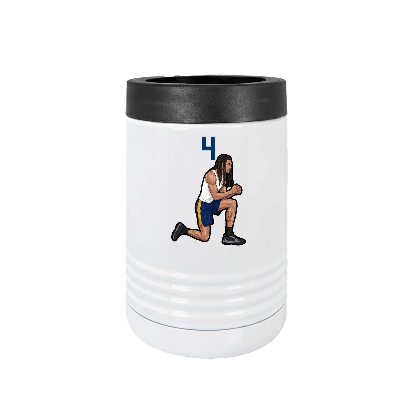 Beverage Holder — Number Top in White
