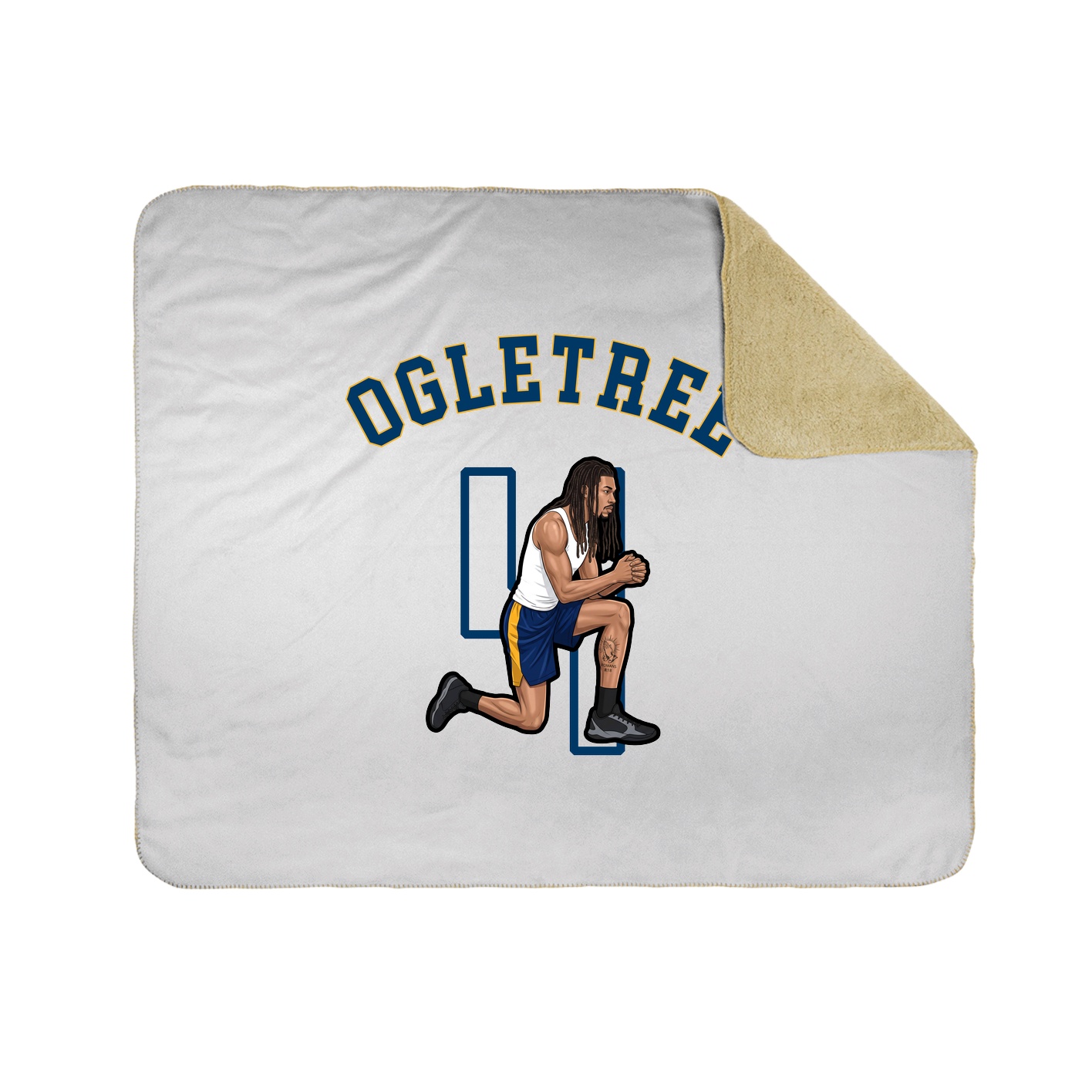 Throw Blanket — Shirsey Arch in White