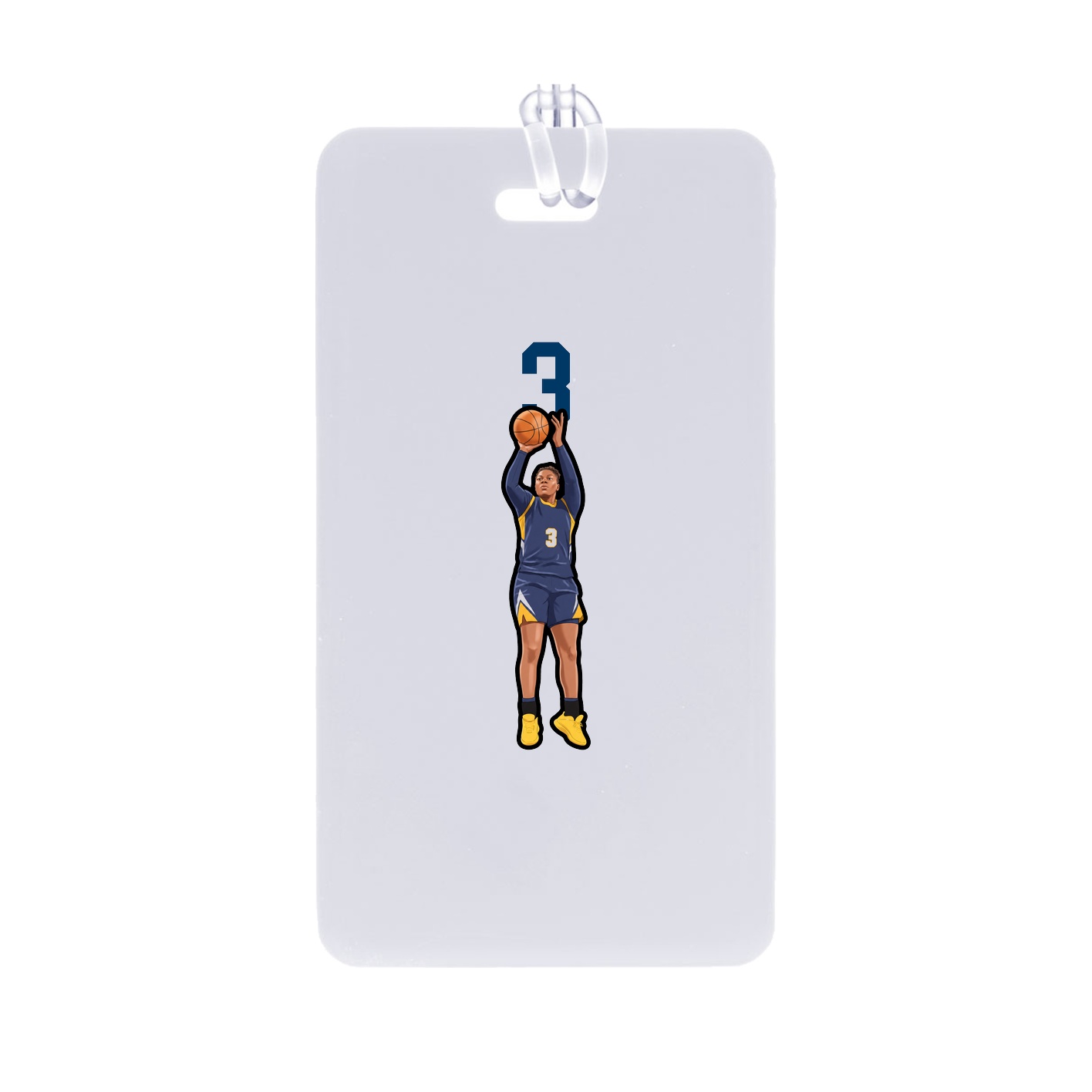Bag Tag — Number Top in Classic
