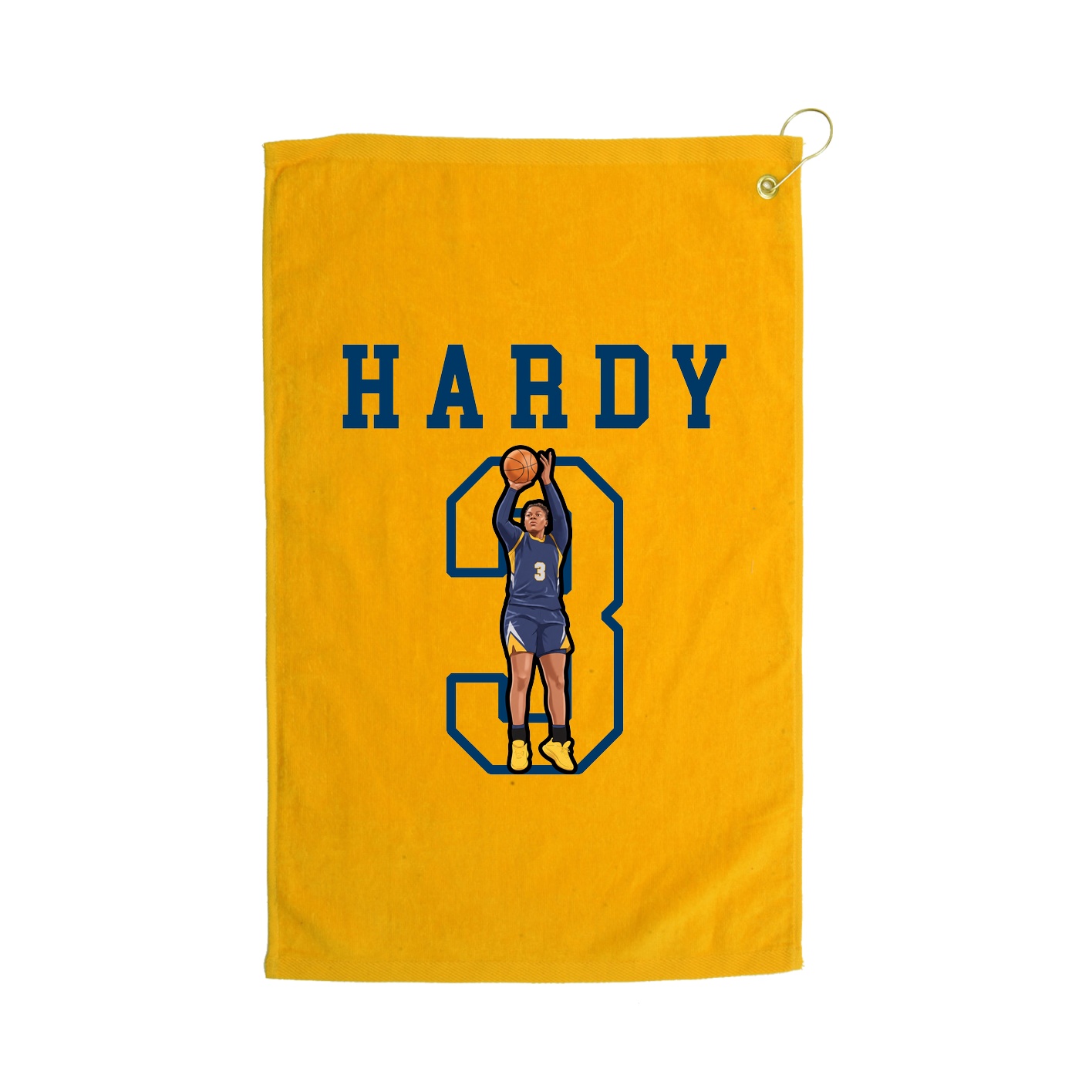 Golf Towel — Shirsey in Gold