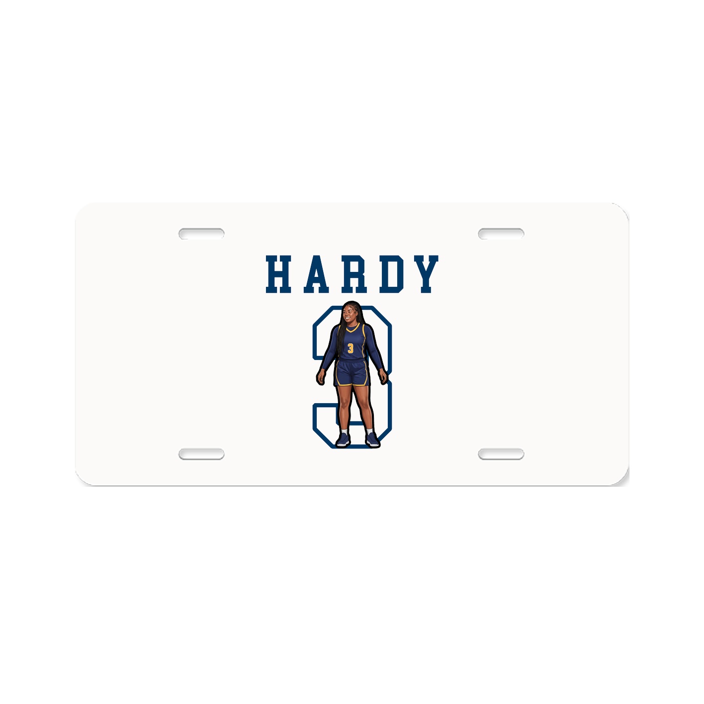 License Plate — Shirsey in Classic