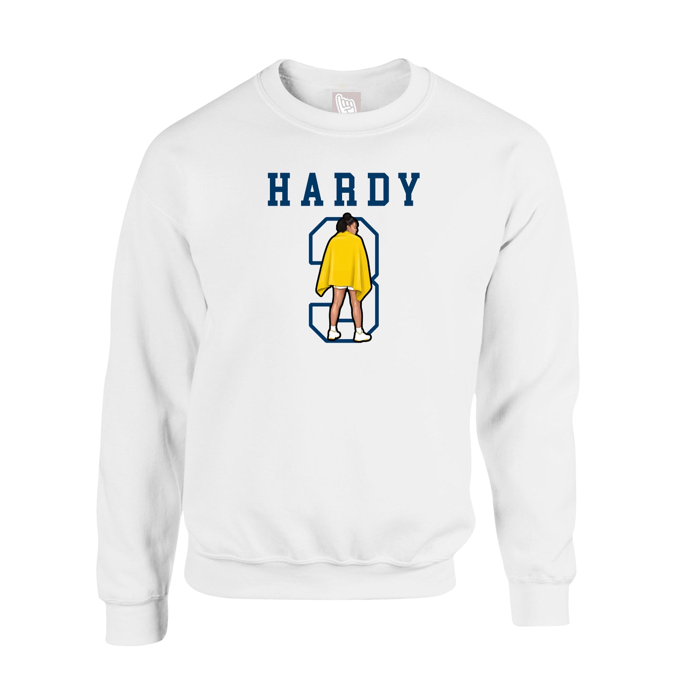 Fleece Crew — Shirsey in White