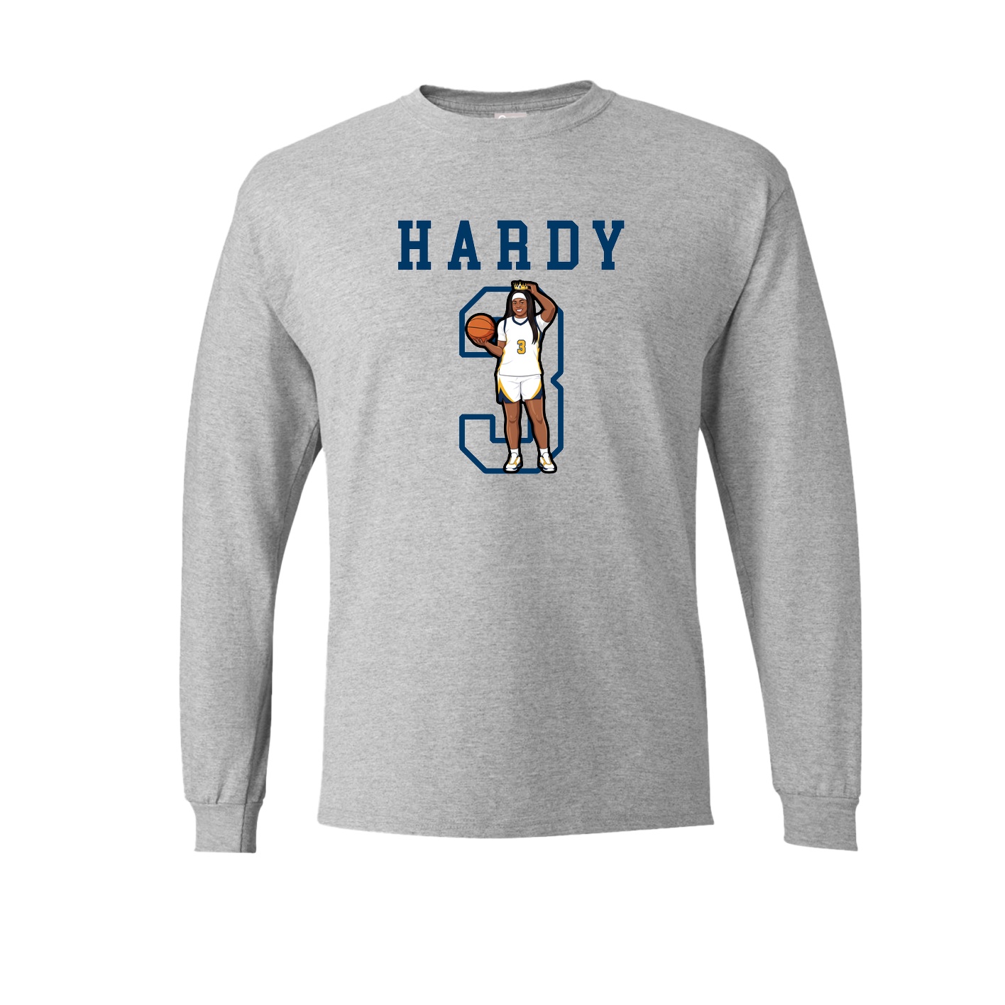 Long Sleeve Tee — Shirsey in Grey