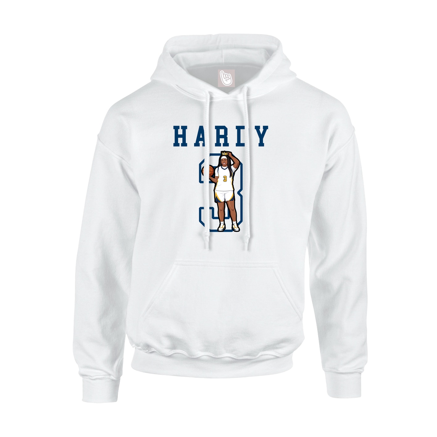 Youth Hoodie — Shirsey in White