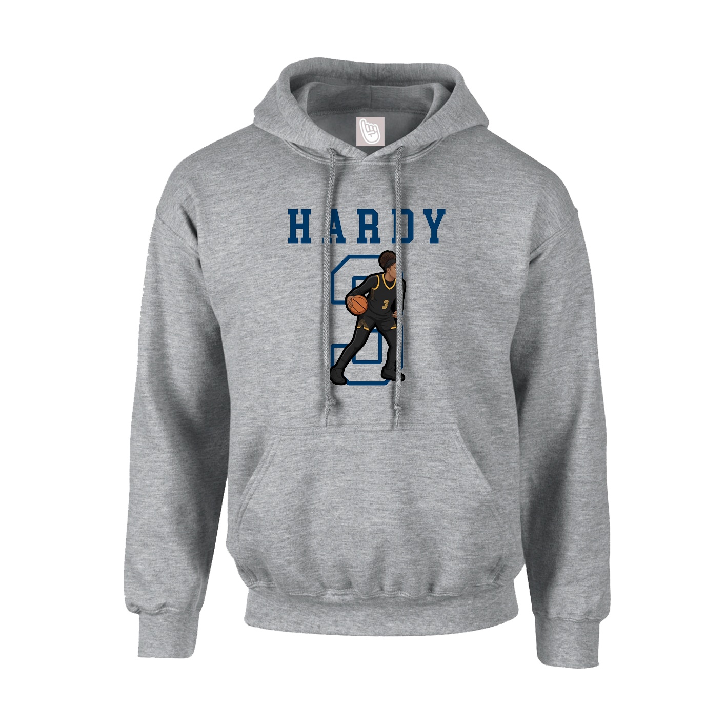 Hoodie — Shirsey in Grey