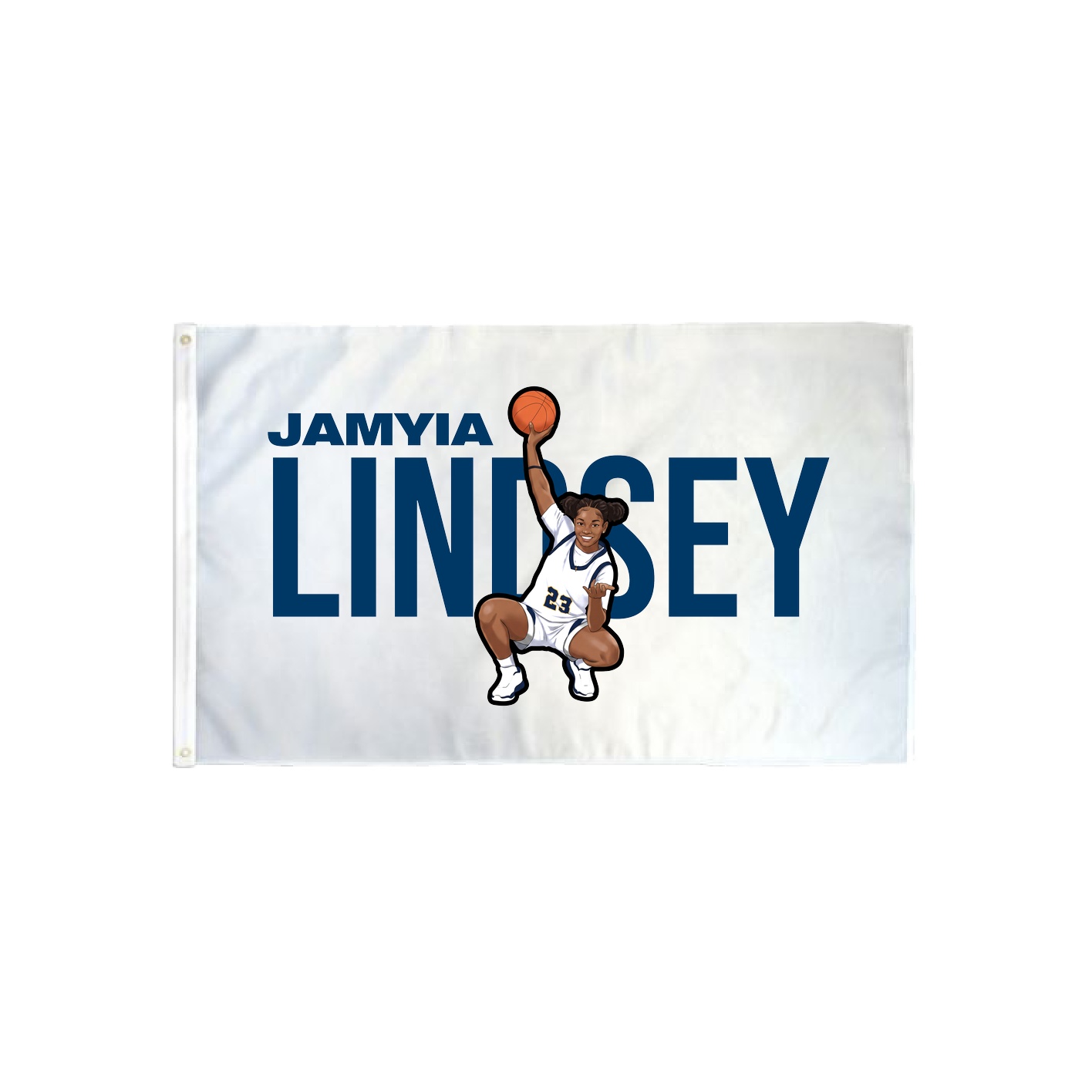 3x5 Flag — Player Name in Classic