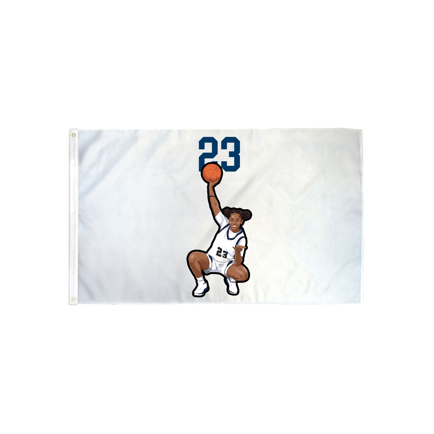 3x5 Flag — Number Top in Classic