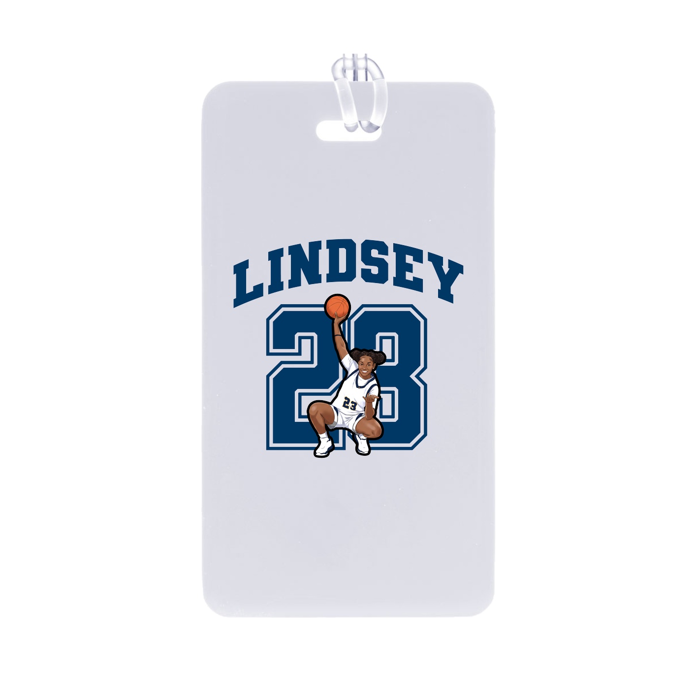Bag Tag — Number in Classic