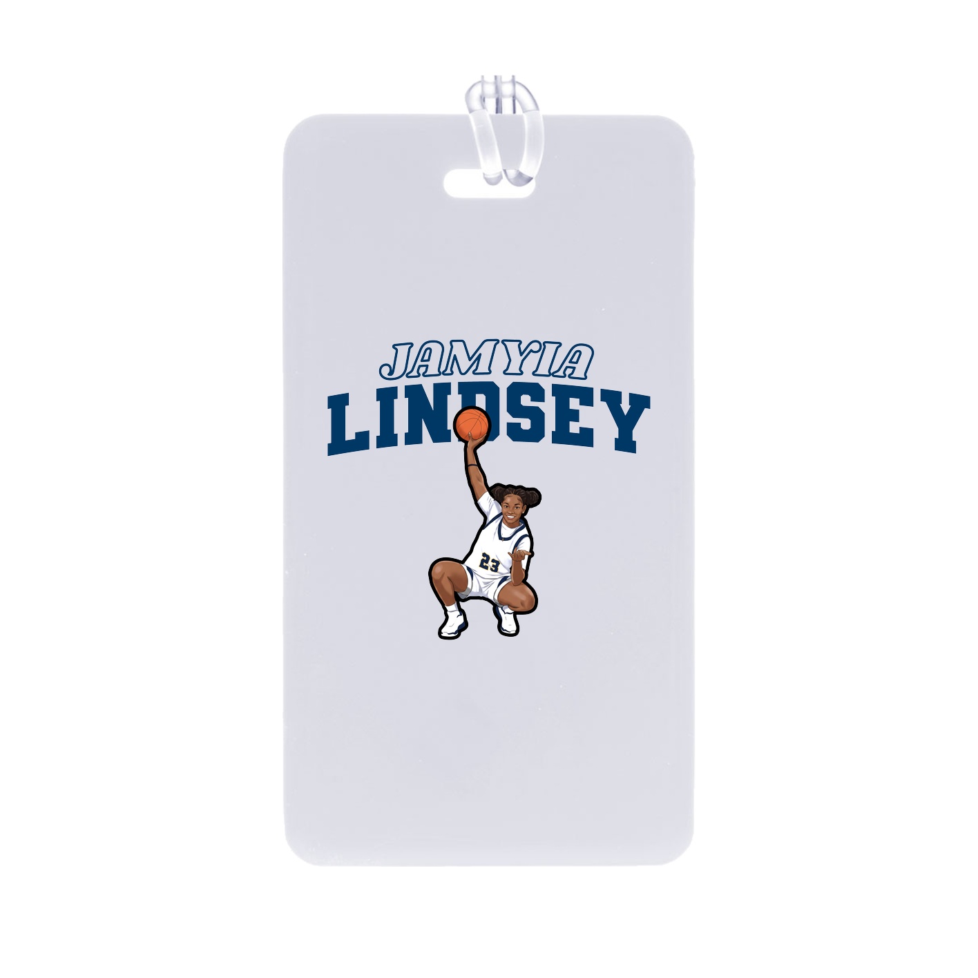 Bag Tag — Name Arch in Classic