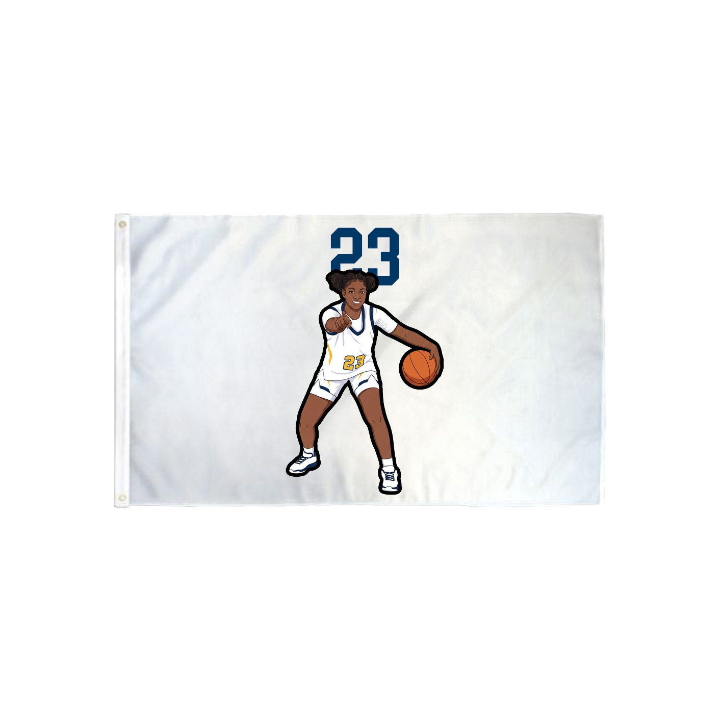 3x5 Flag — Number Top in Classic
