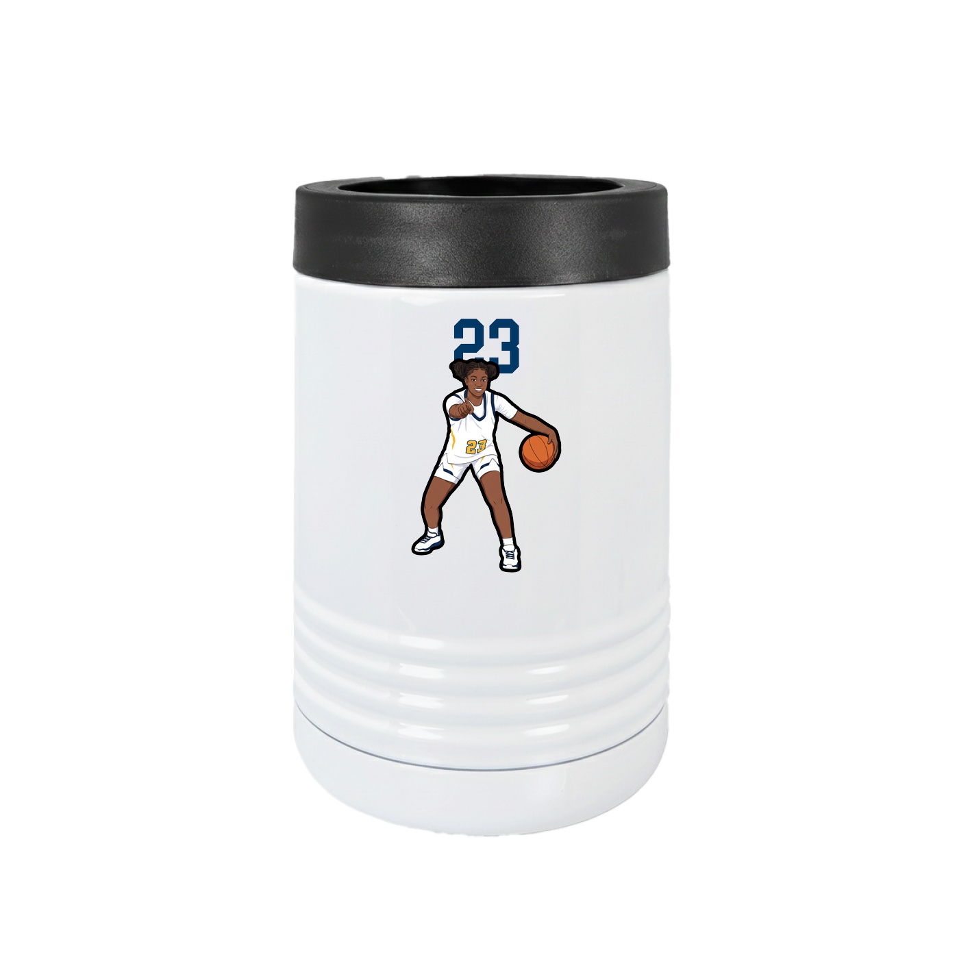 Beverage Holder — Number Top in White