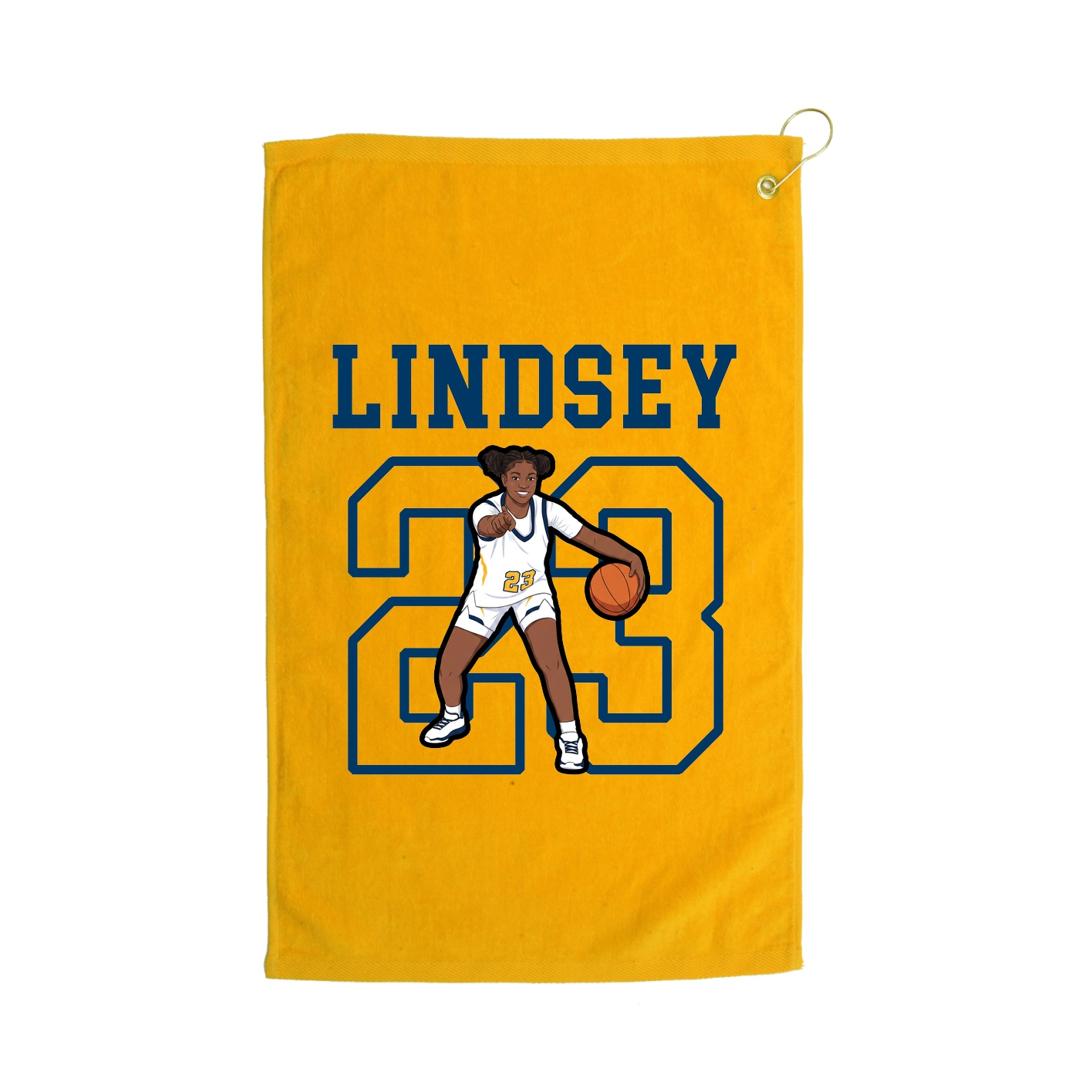 Golf Towel — Shirsey in Gold