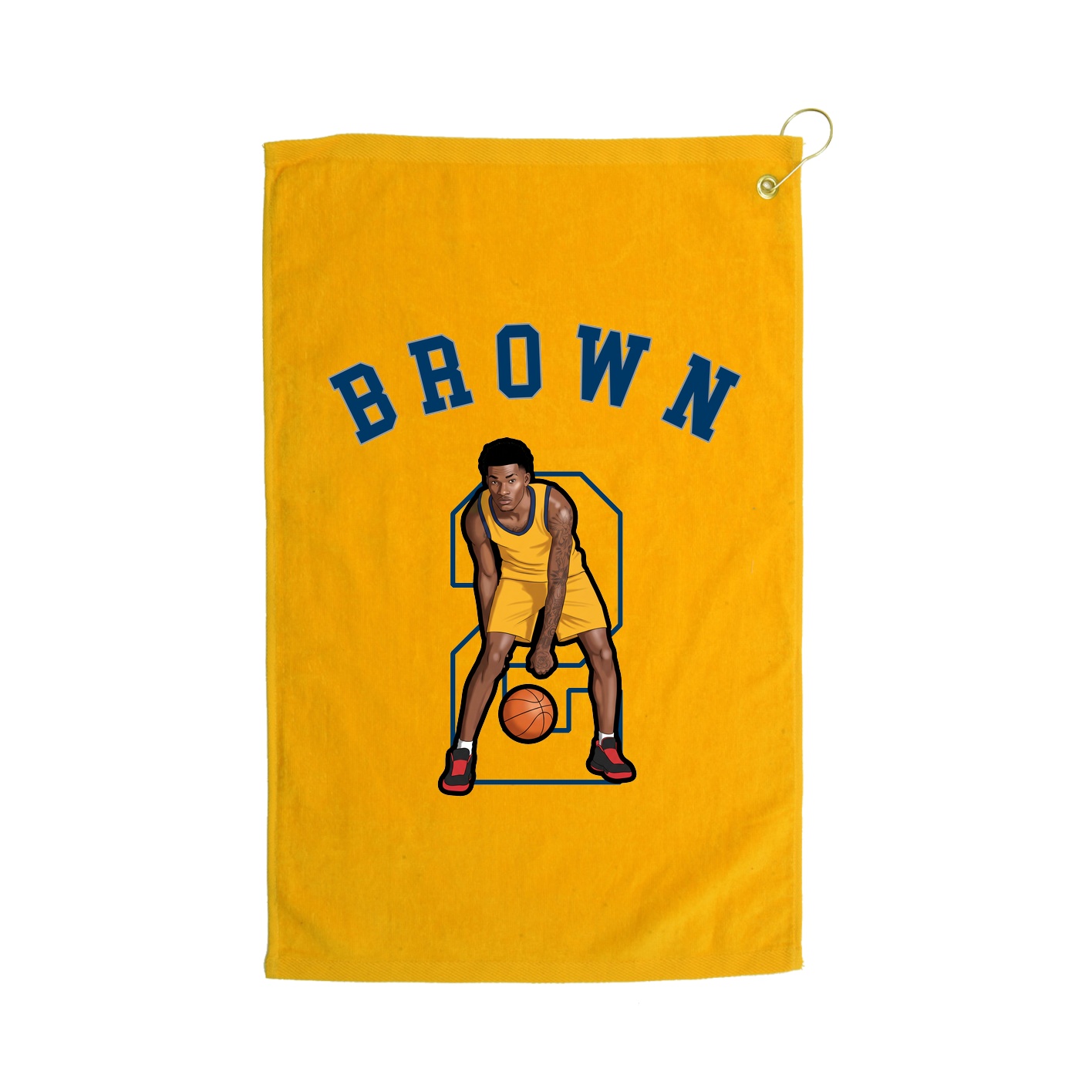 Golf Towel — Shirsey Arch in Gold