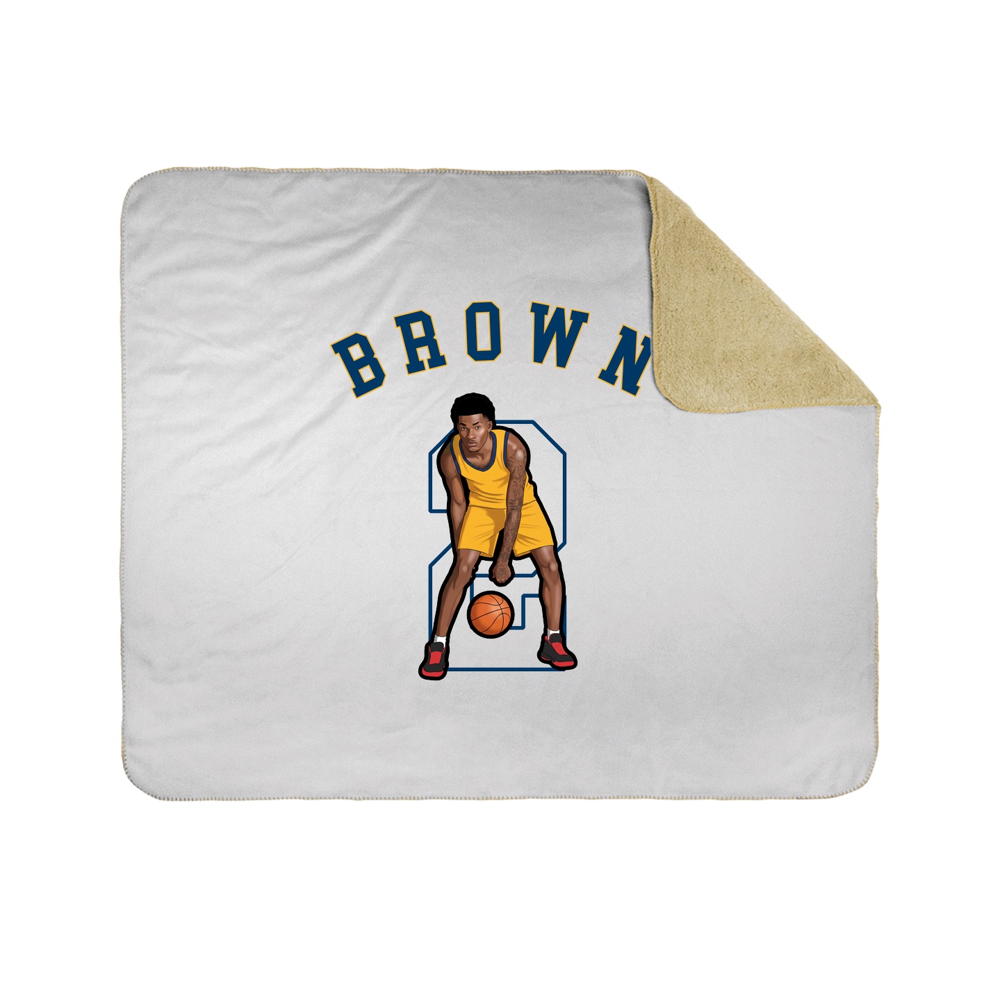 Throw Blanket — Shirsey Arch in White