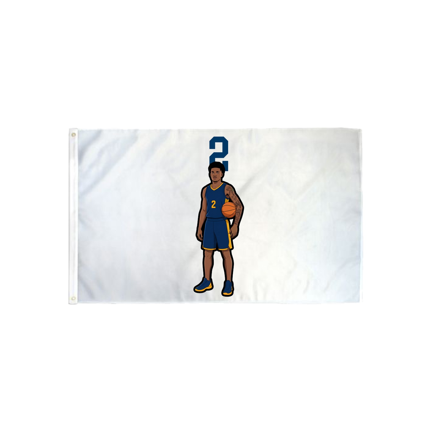 3x5 Flag — Number Top in Classic