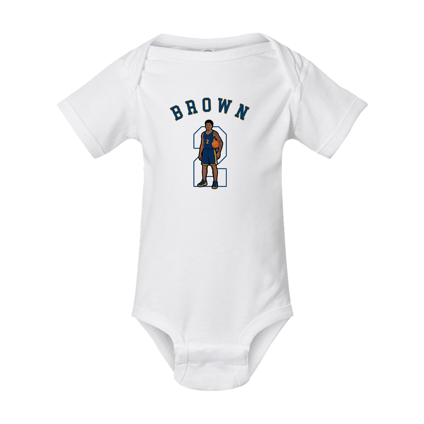 Baby Onesie — Shirsey Arch in White
