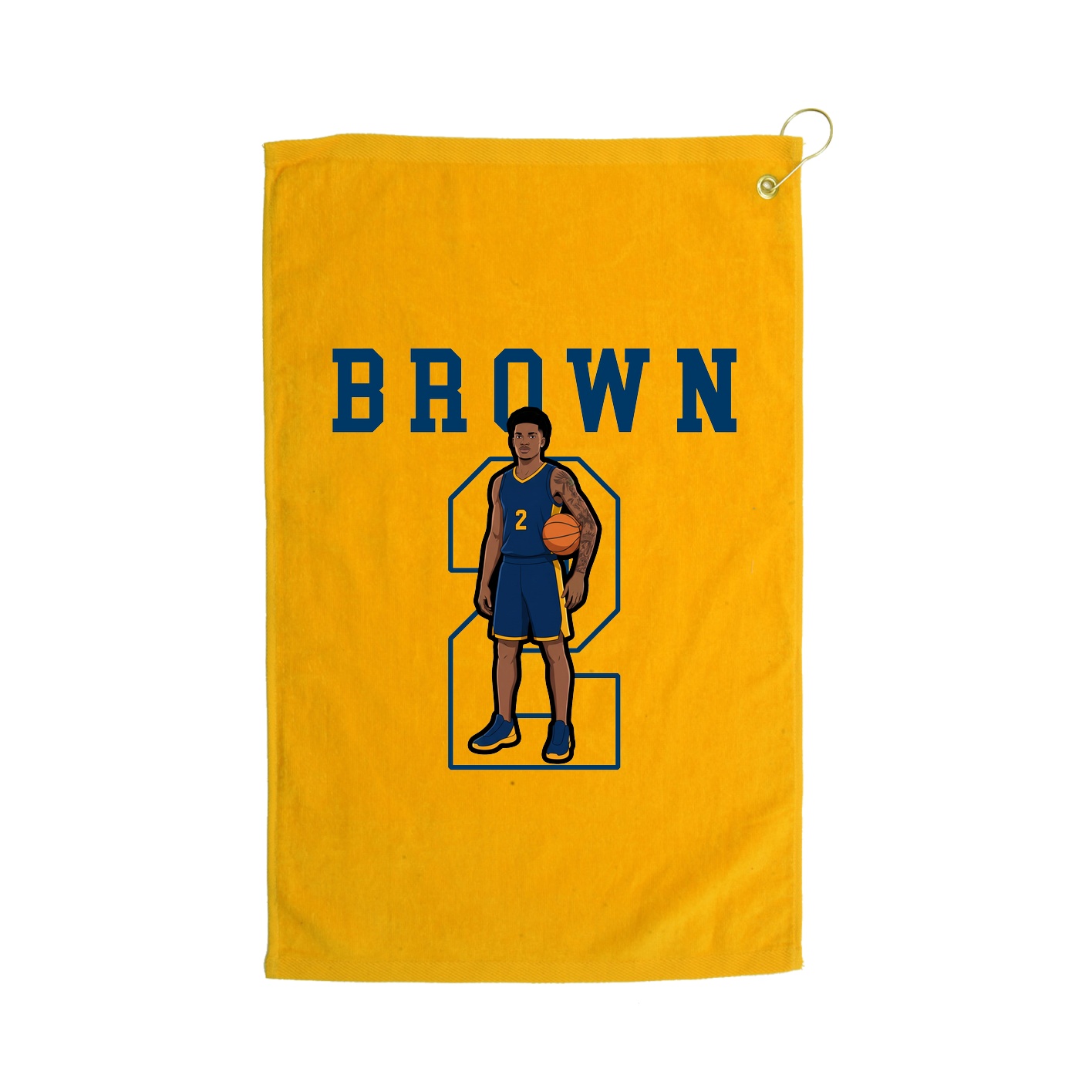Golf Towel — Shirsey in Gold