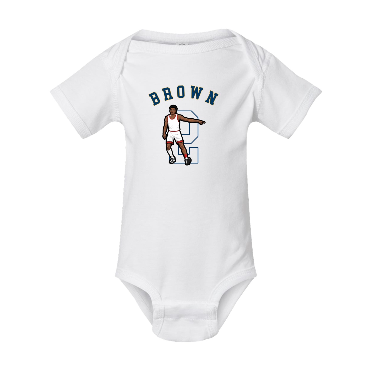 Baby Onesie — Shirsey Arch in White