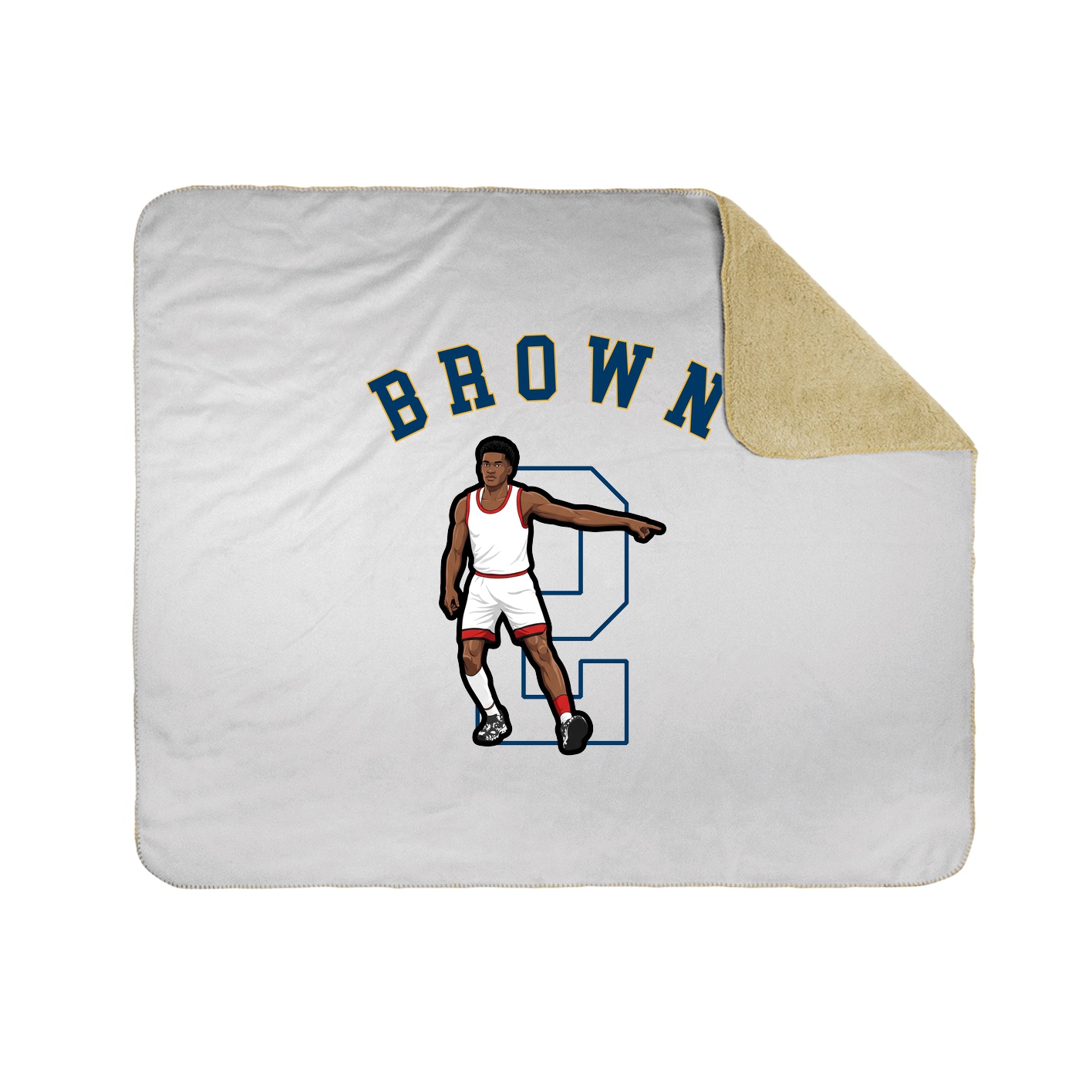 Throw Blanket — Shirsey Arch in White