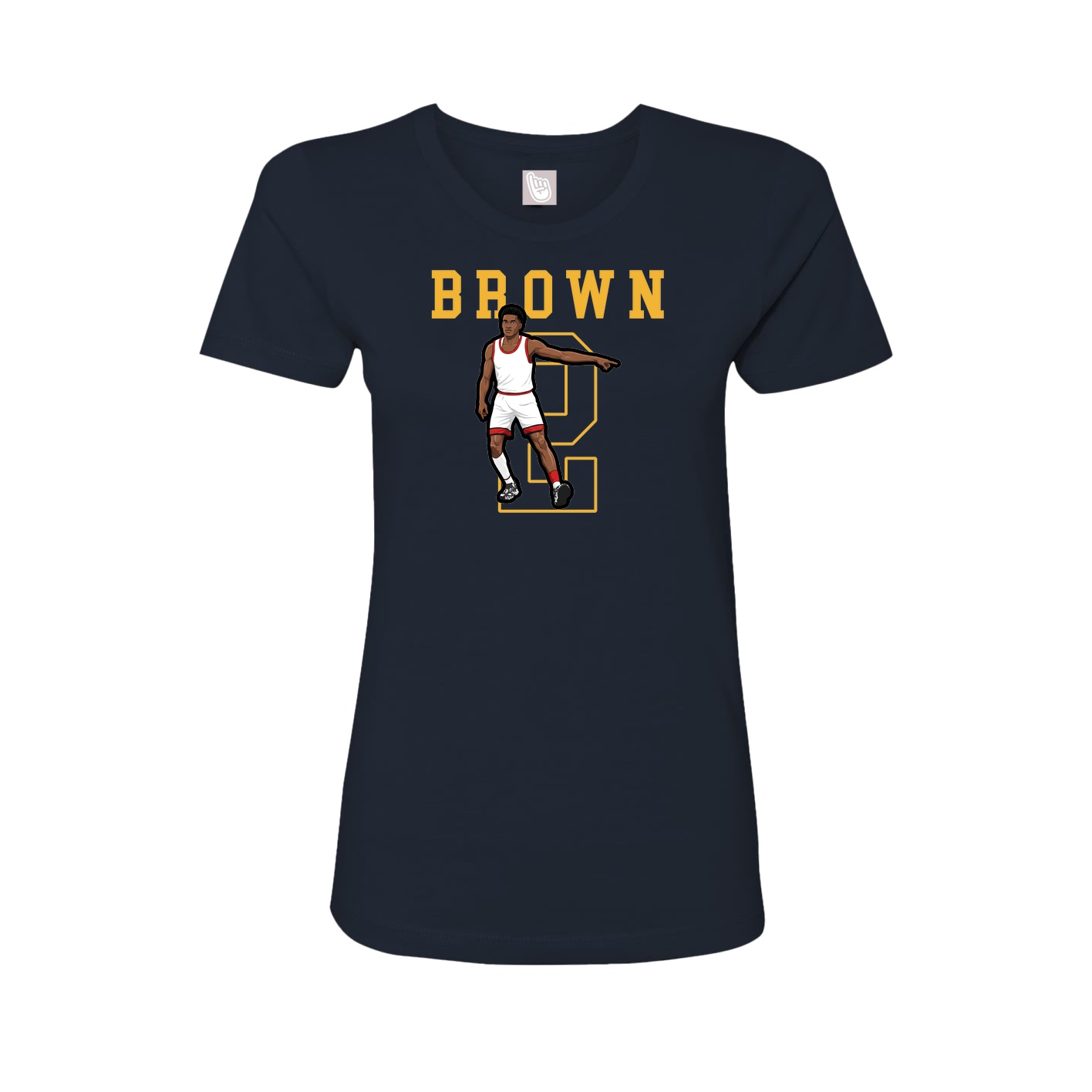 Fitted Women's Tee — Shirsey in Navy