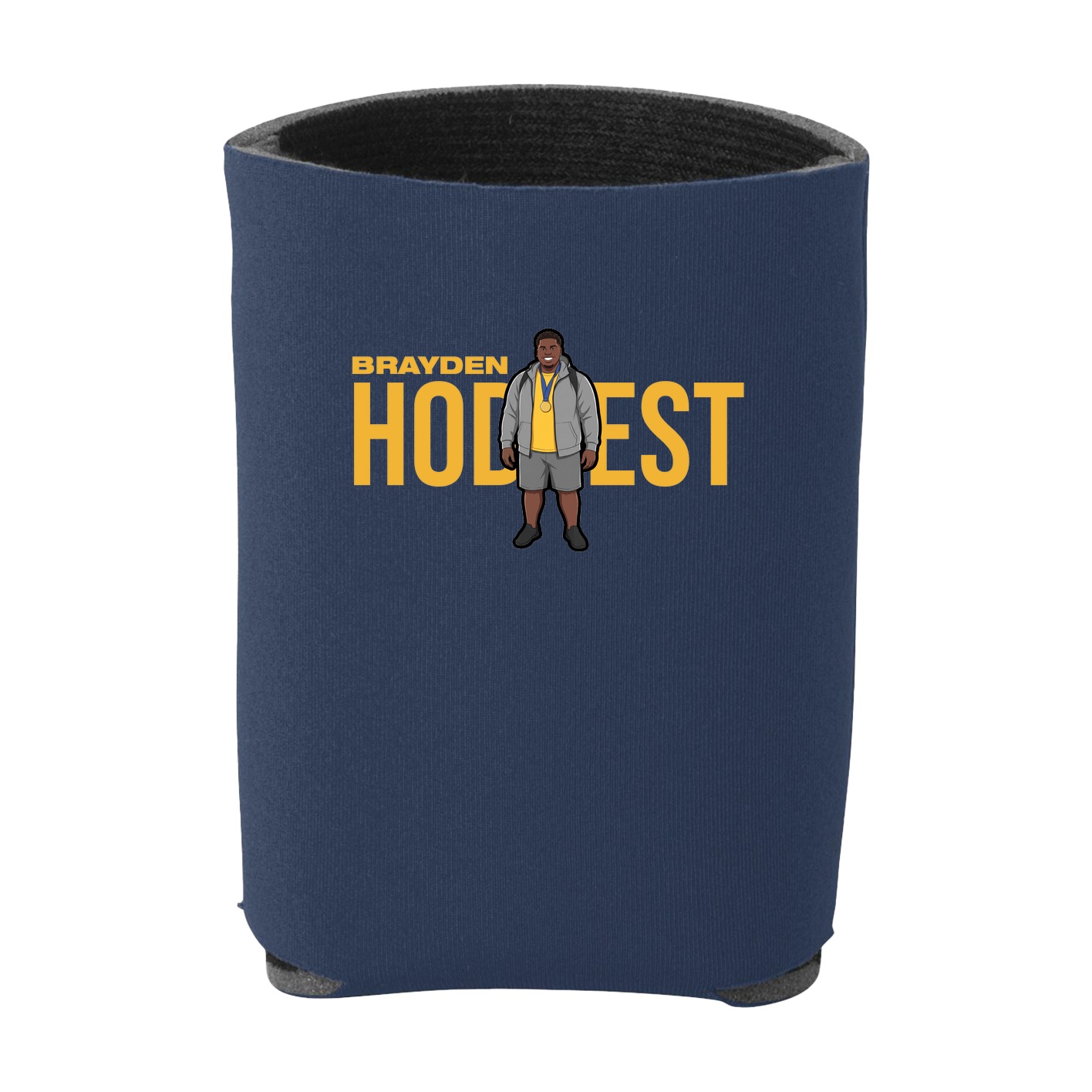 Can Holder — Player Name in Navy