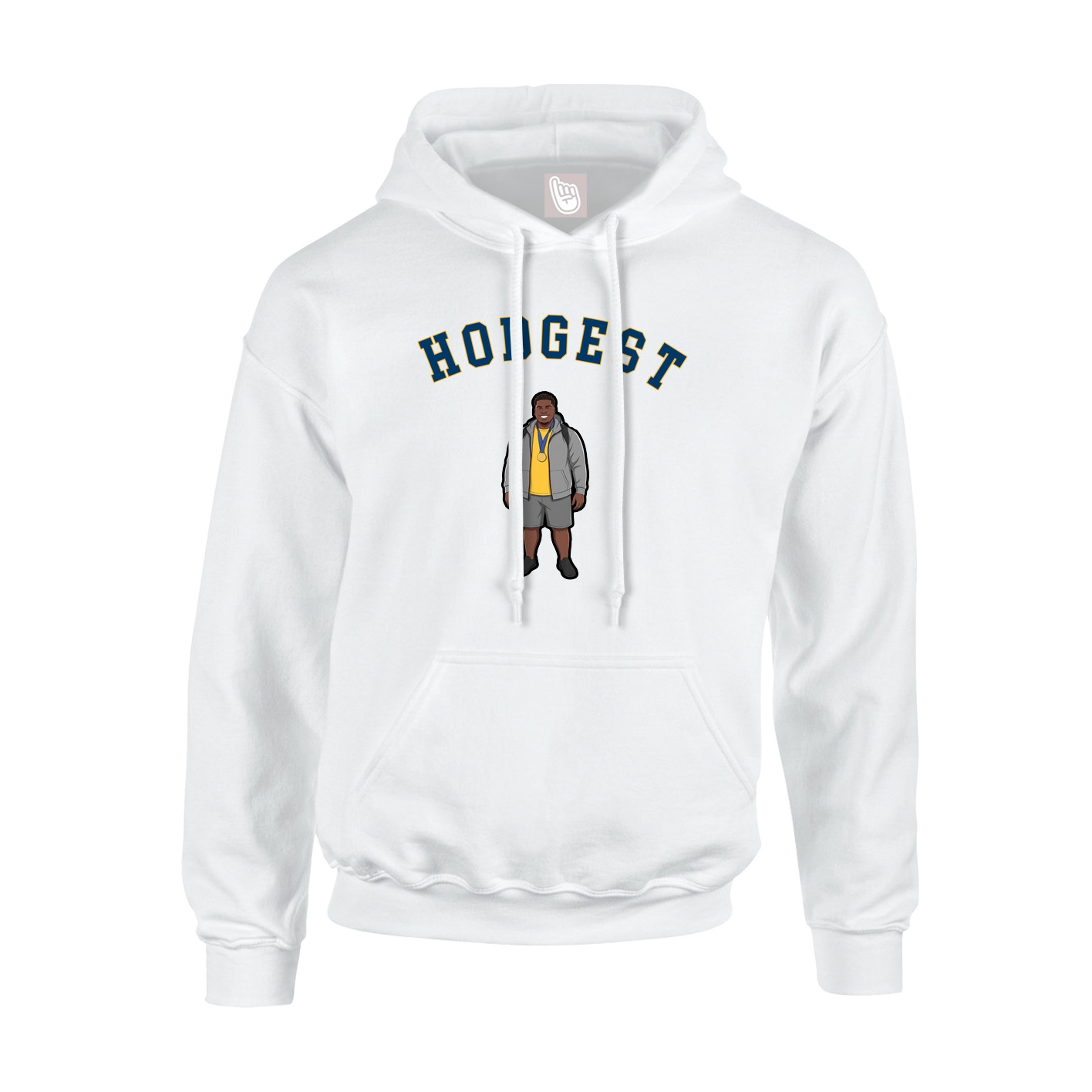 Hoodie — Shirsey Arch in White