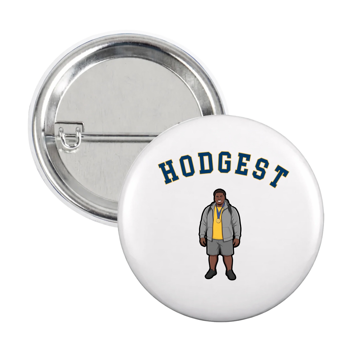 Game Day Button — Shirsey Arch in White