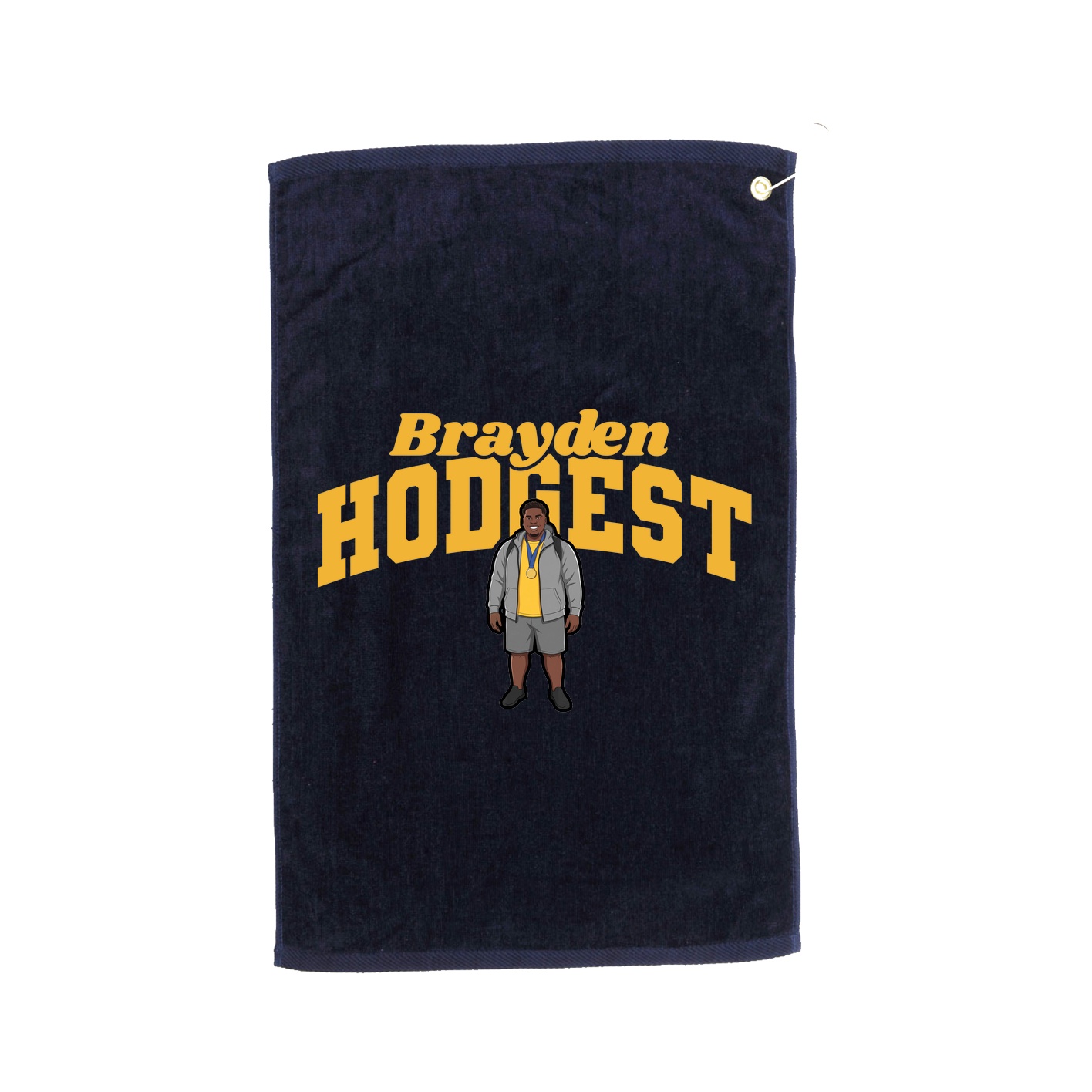 Golf Towel — Signature Arch in Navy