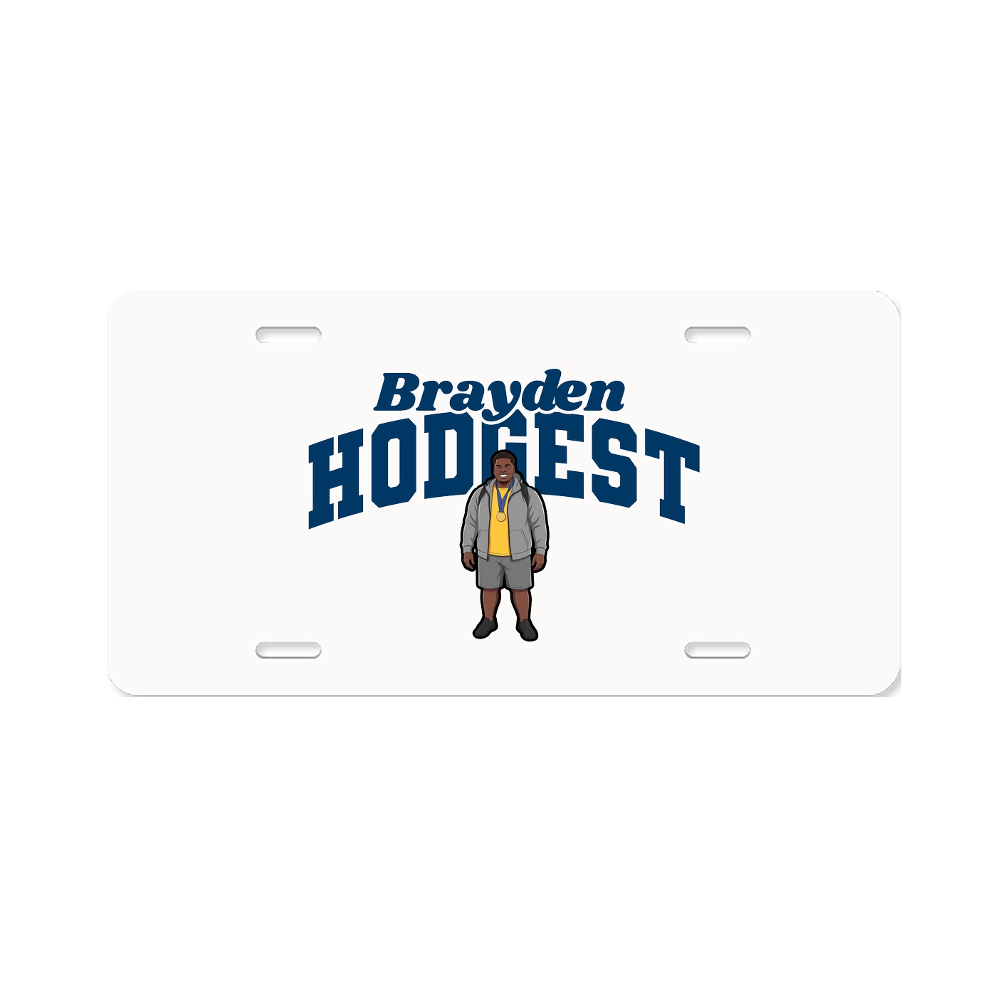 License Plate — Signature Arch in Classic