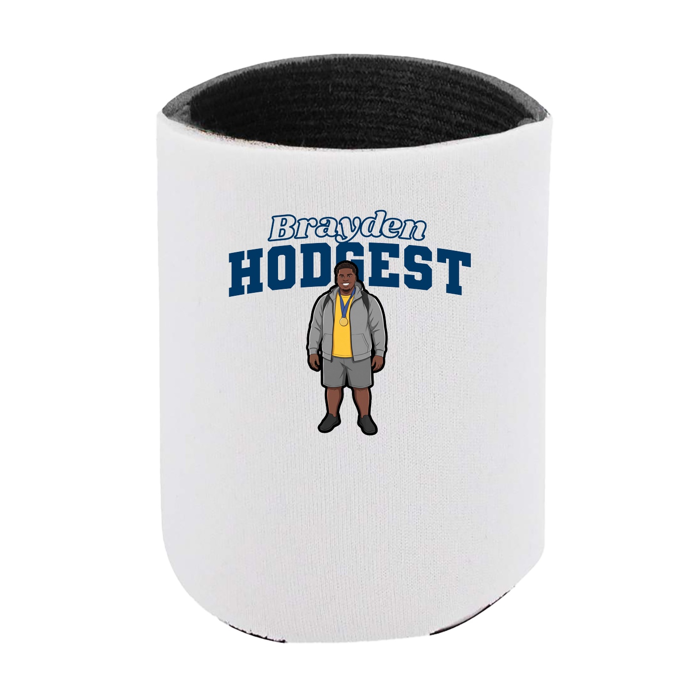 Can Holder — Name Arch in White