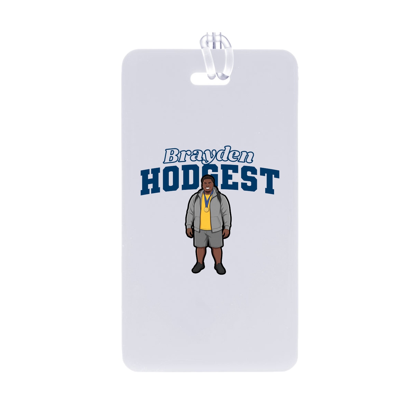 Bag Tag — Name Arch in Classic