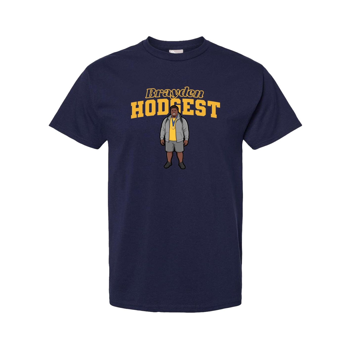 Tee — Name Arch in Navy