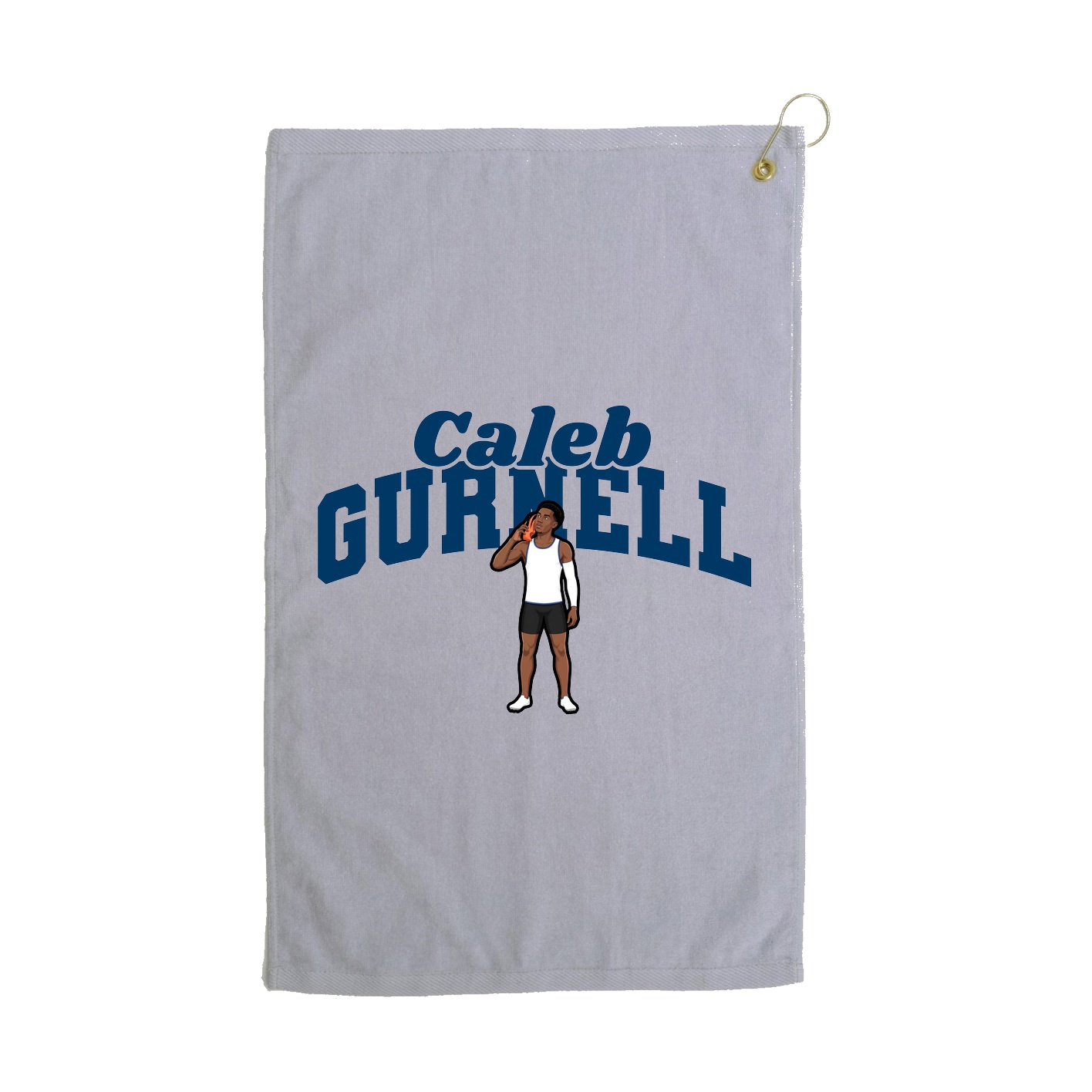 Golf Towel — Signature Arch in Grey