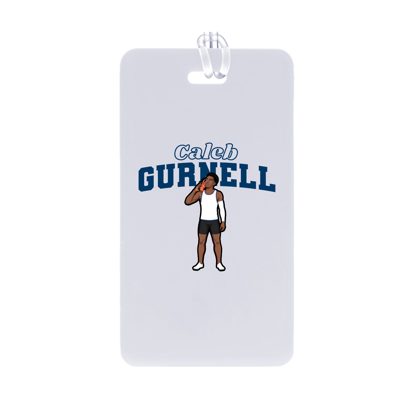 Bag Tag — Name Arch in Classic