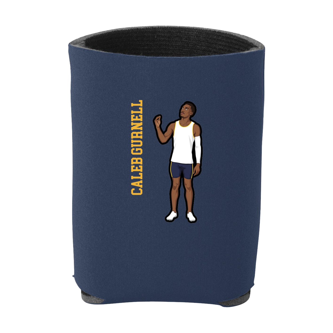 Can Holder — Name Vertical in Navy