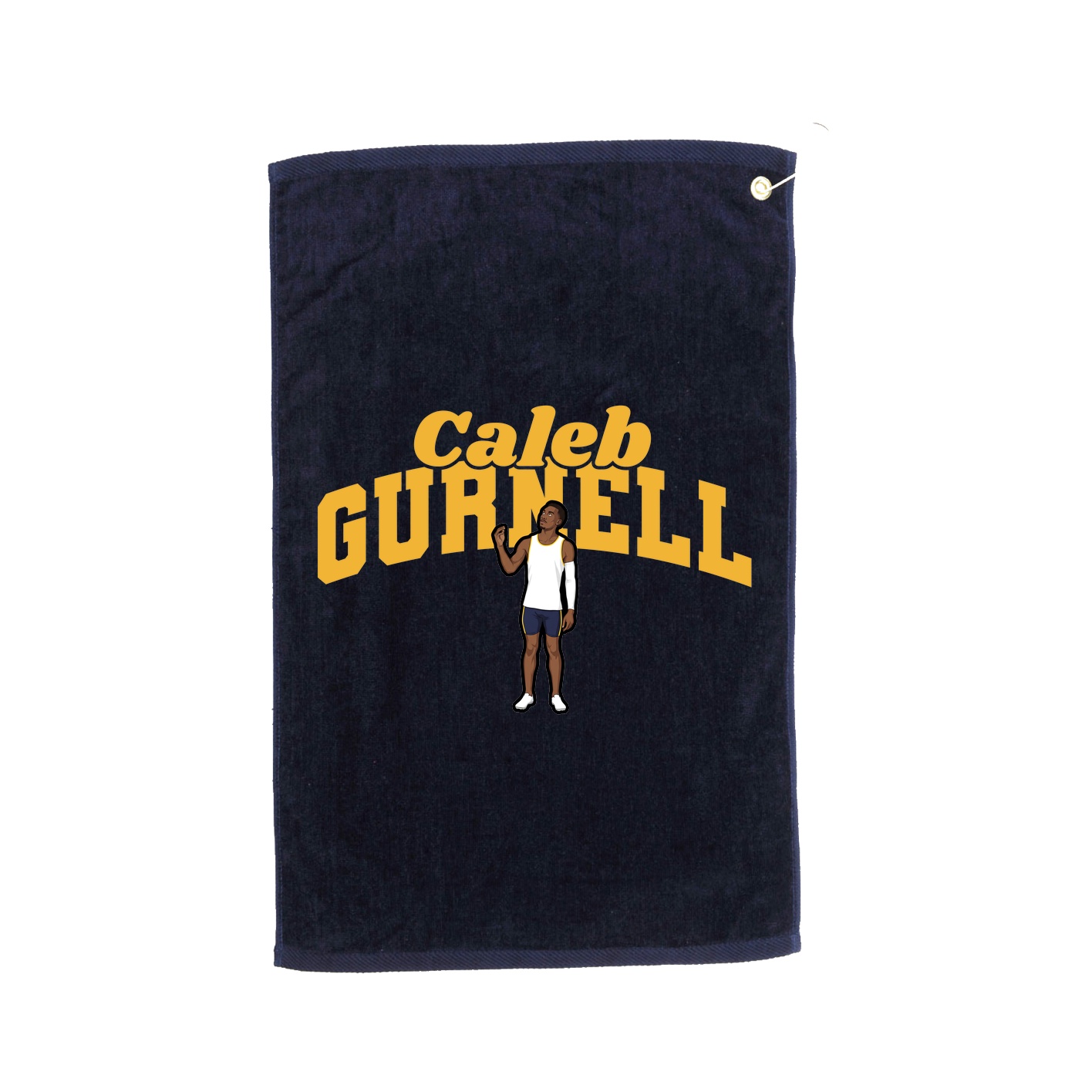 Golf Towel — Signature Arch in Navy