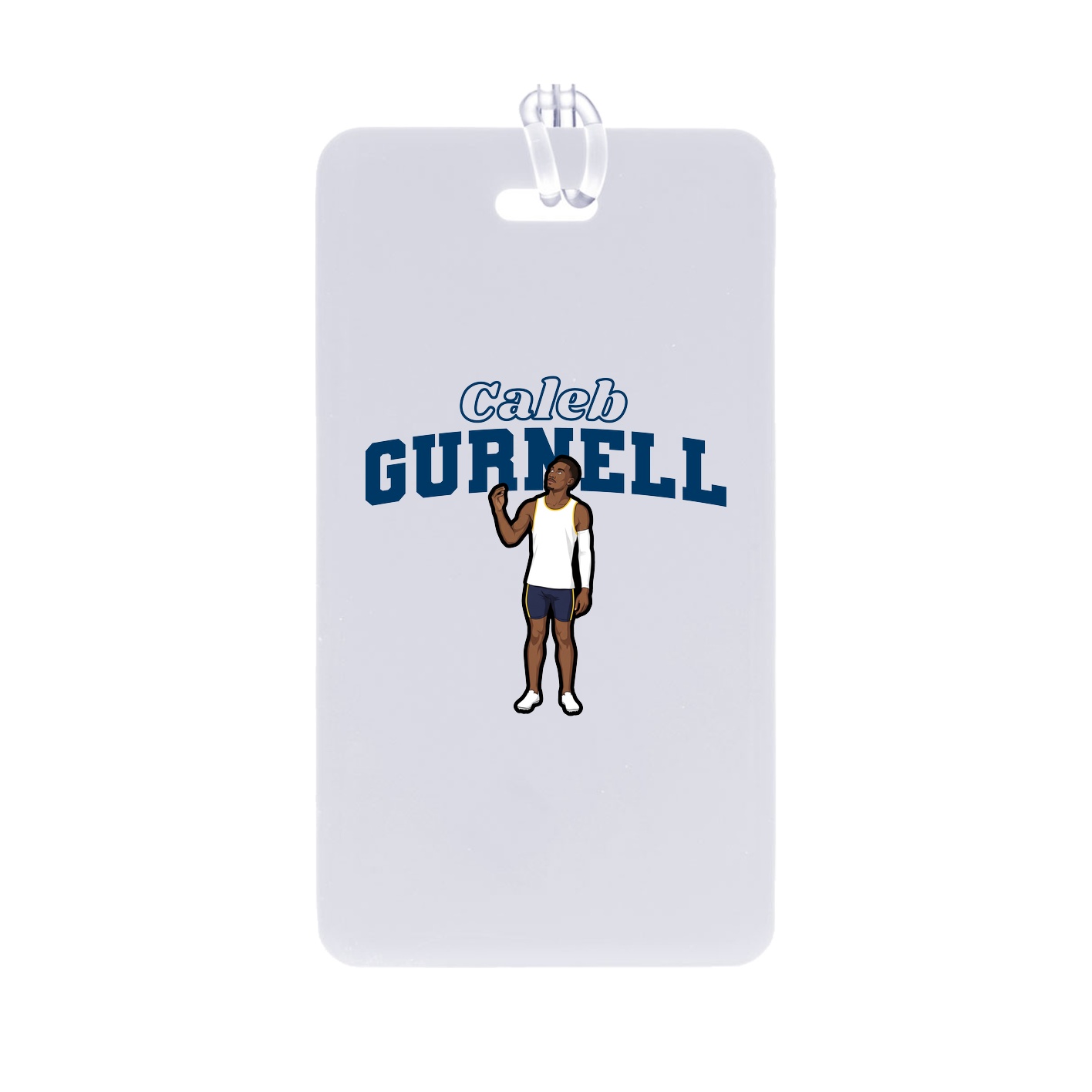 Bag Tag — Name Arch in Classic
