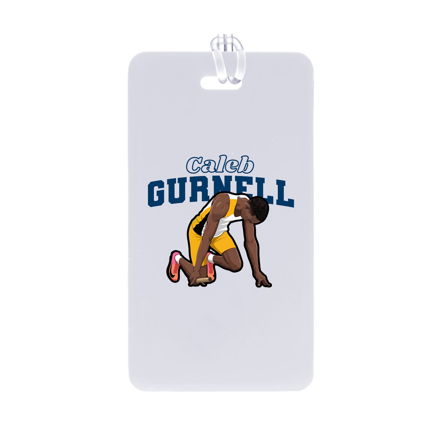 Bag Tag — Name Arch in Classic