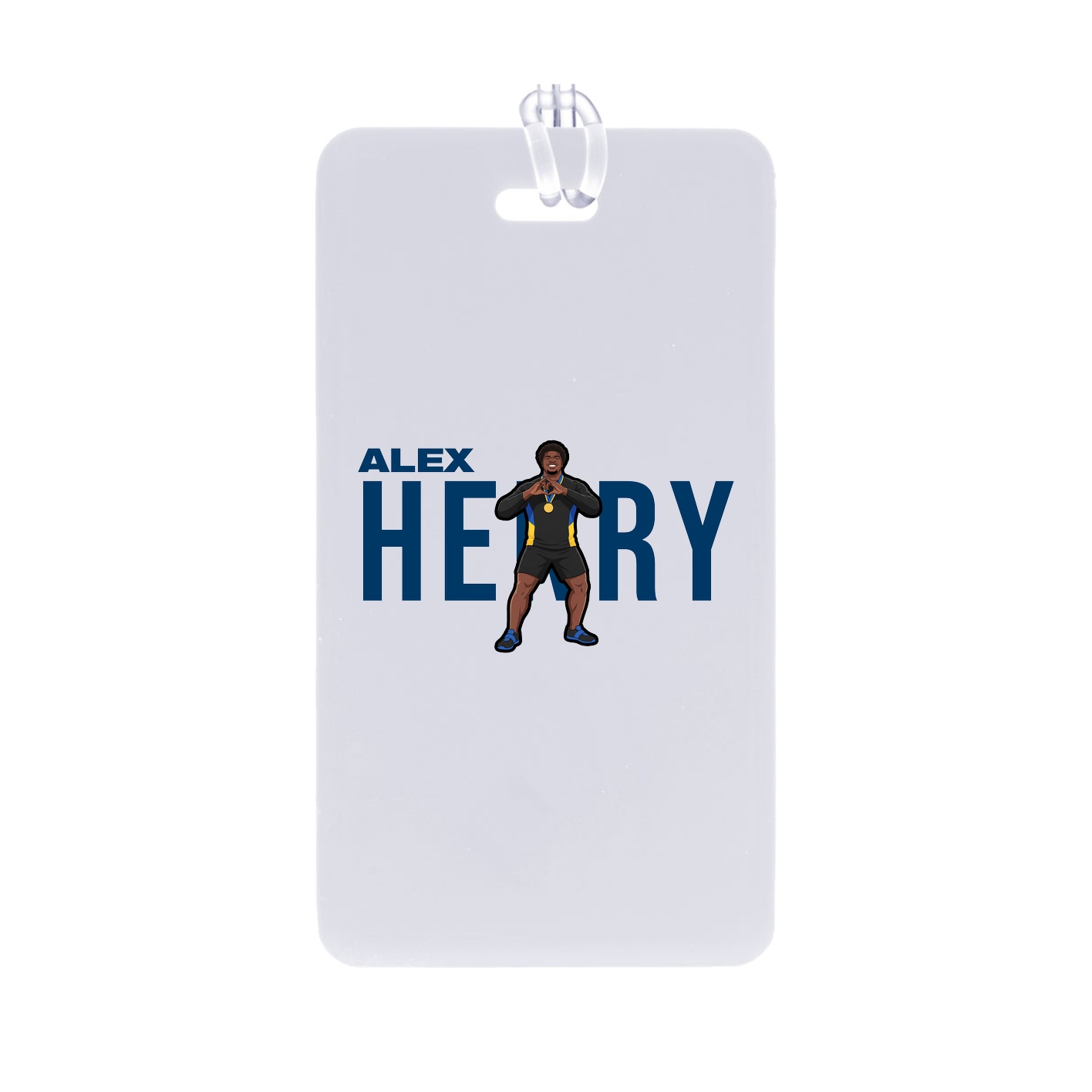 Bag Tag — Player Name in Classic