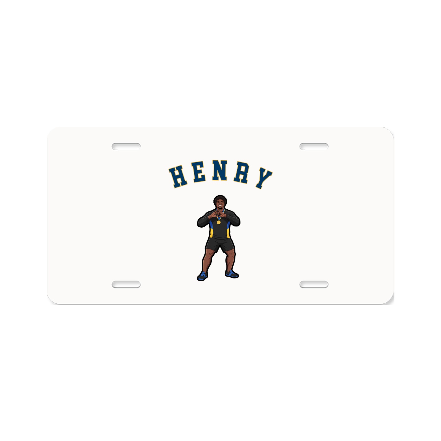 License Plate — Shirsey Arch in Classic