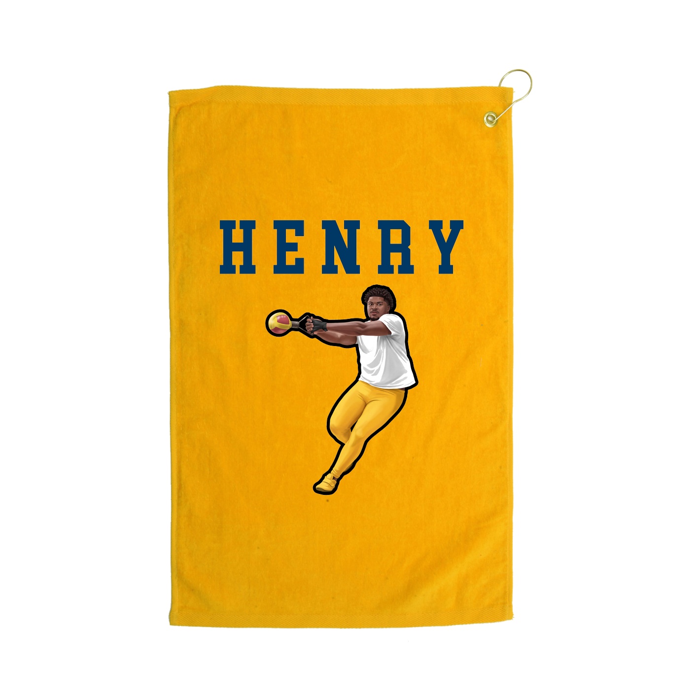 Golf Towel — Shirsey in Gold