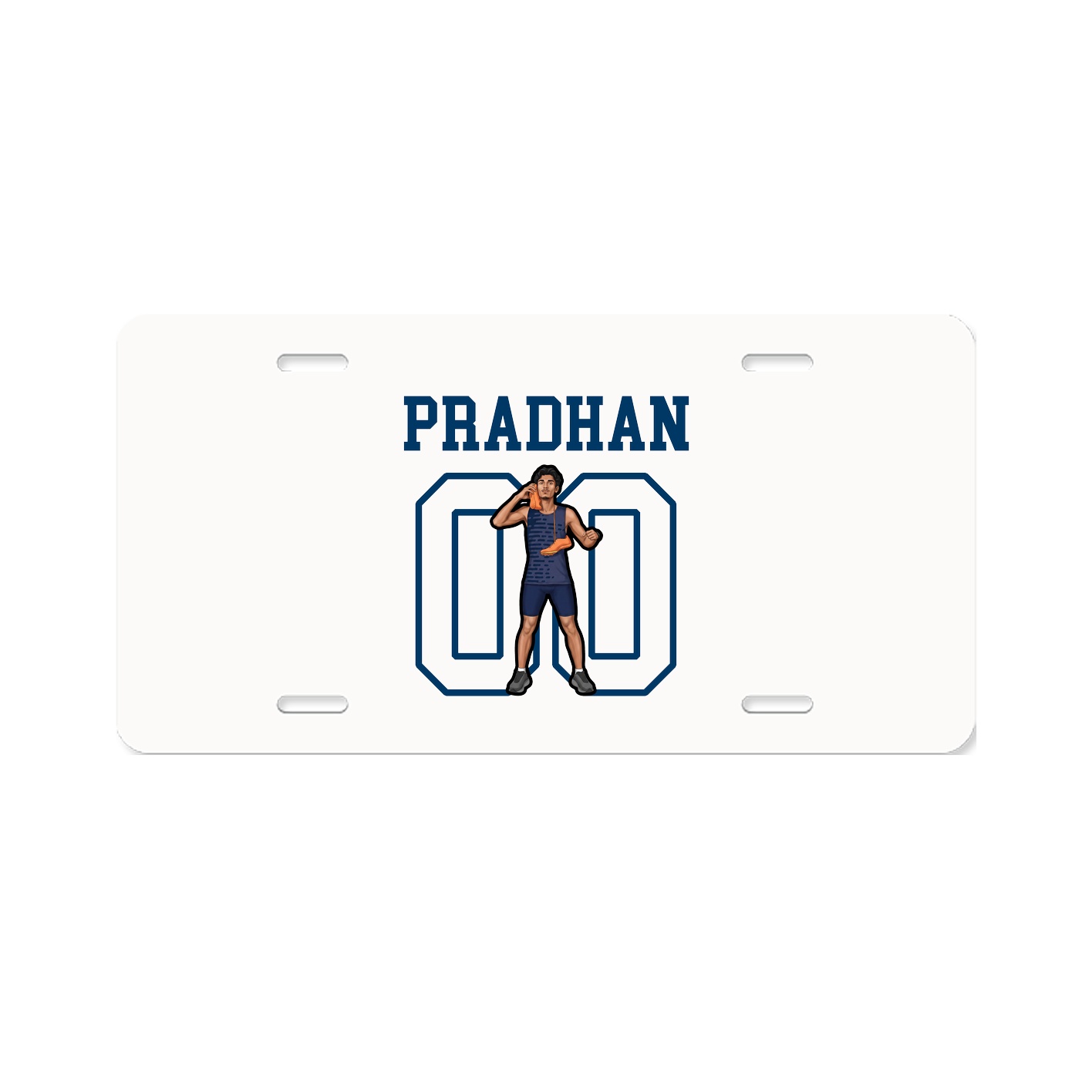 License Plate — Shirsey in Classic