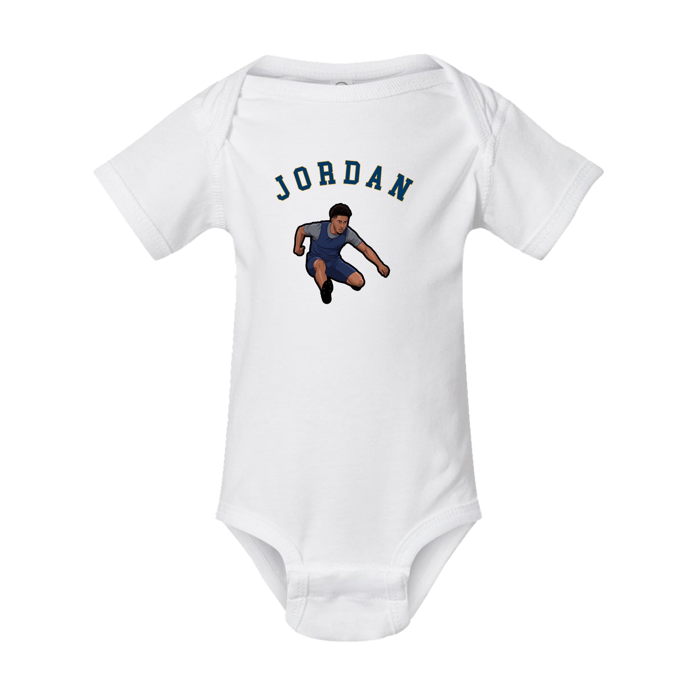 Baby Onesie — Shirsey Arch in White