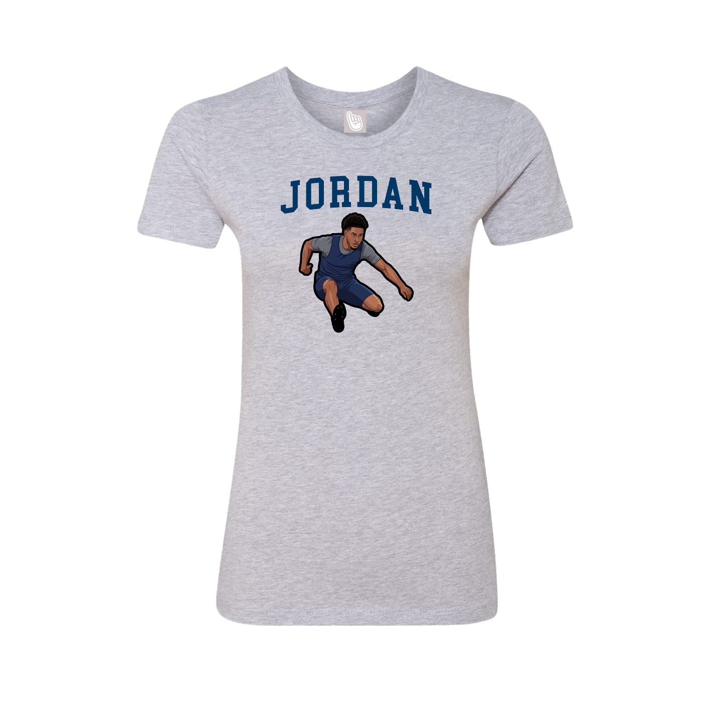 Fitted Women's Tee — Shirsey in Grey