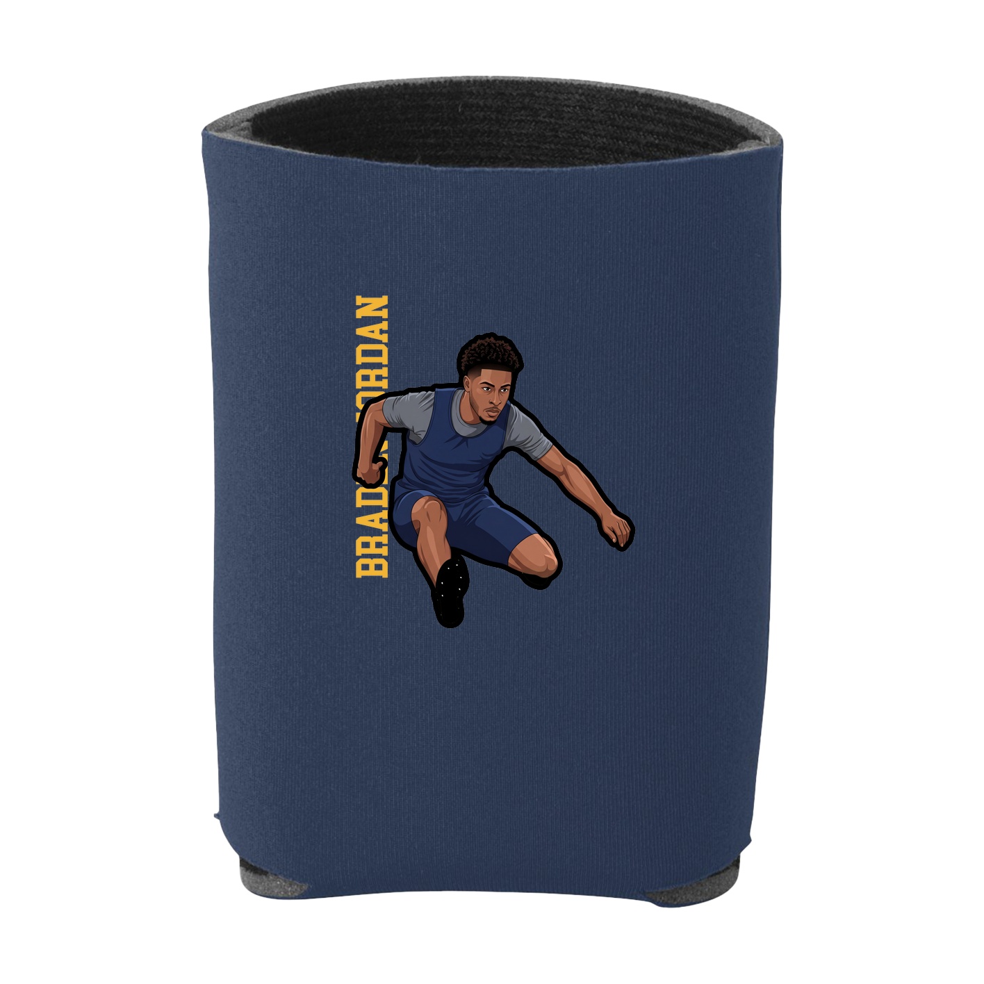 Can Holder — Name Vertical in Navy