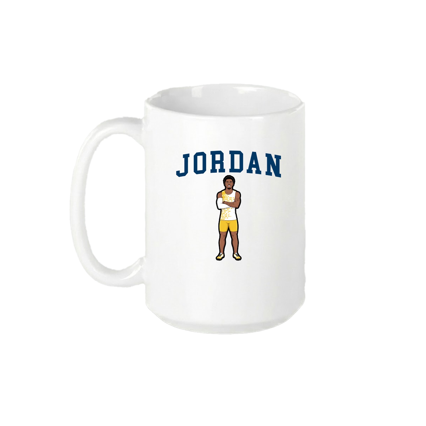 15oz Coffee Mug — Shirsey in White