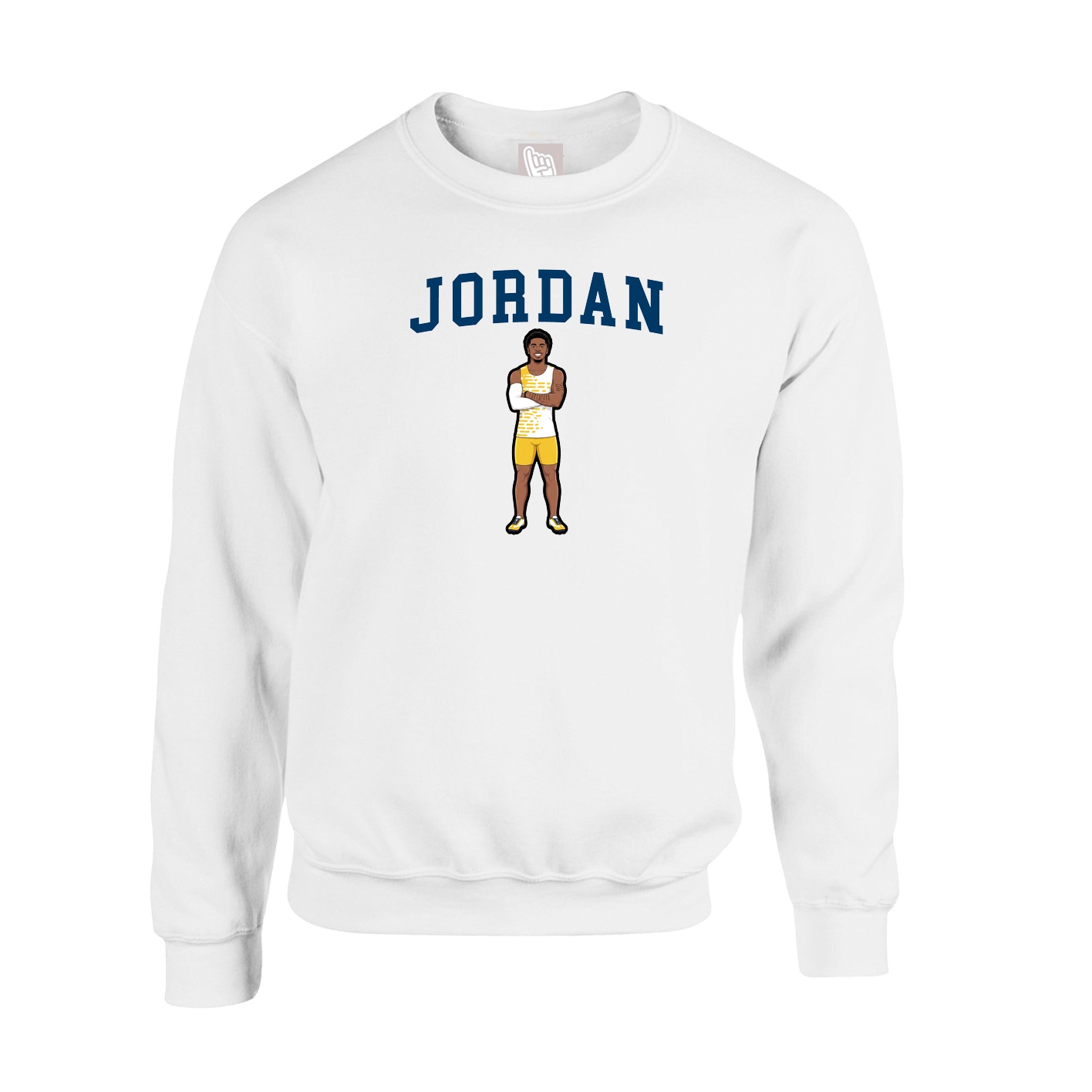 Fleece Crew — Shirsey in White