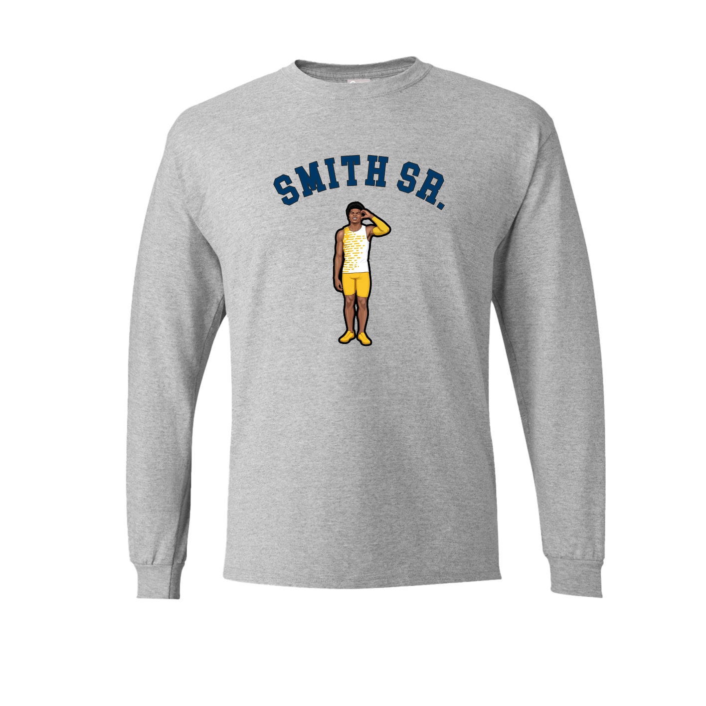 Long Sleeve Tee — Shirsey Arch in Grey