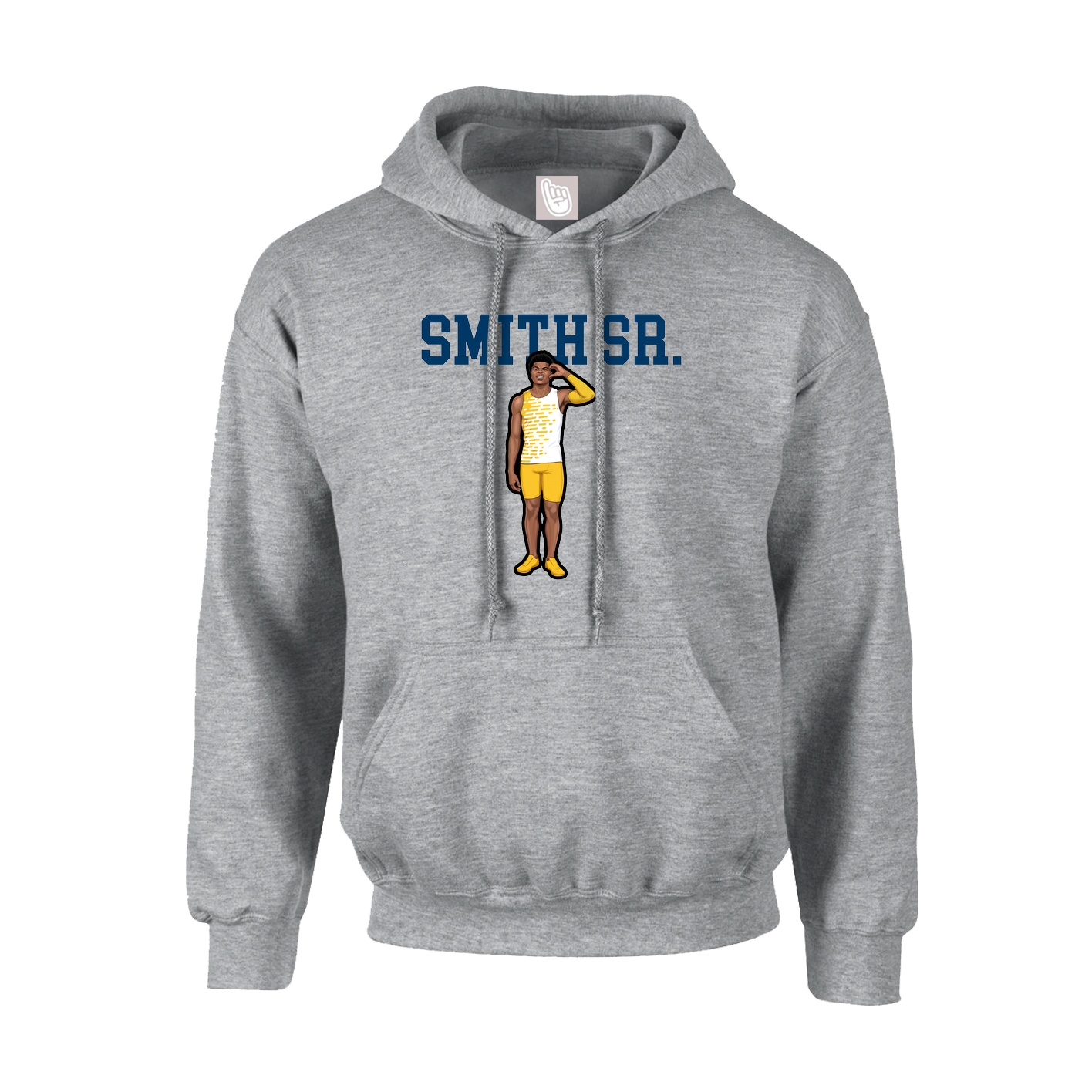Hoodie — Shirsey in Grey