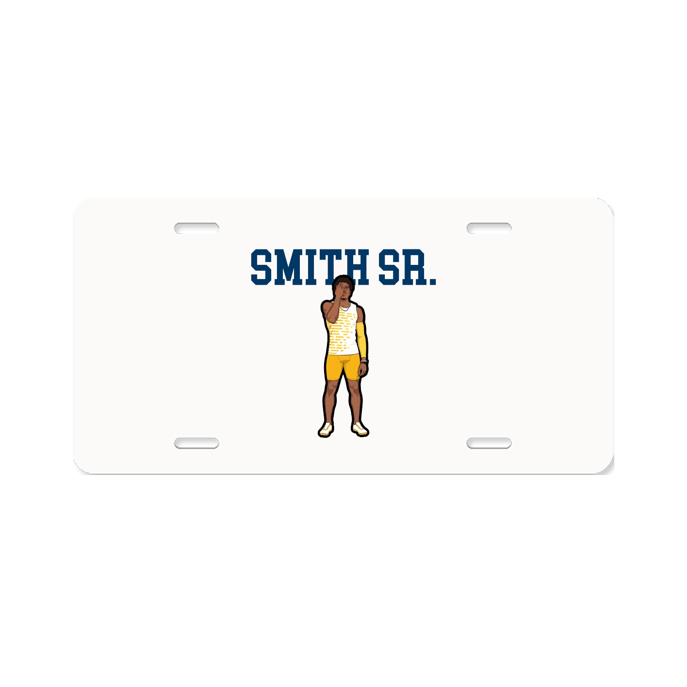 License Plate — Shirsey in Classic